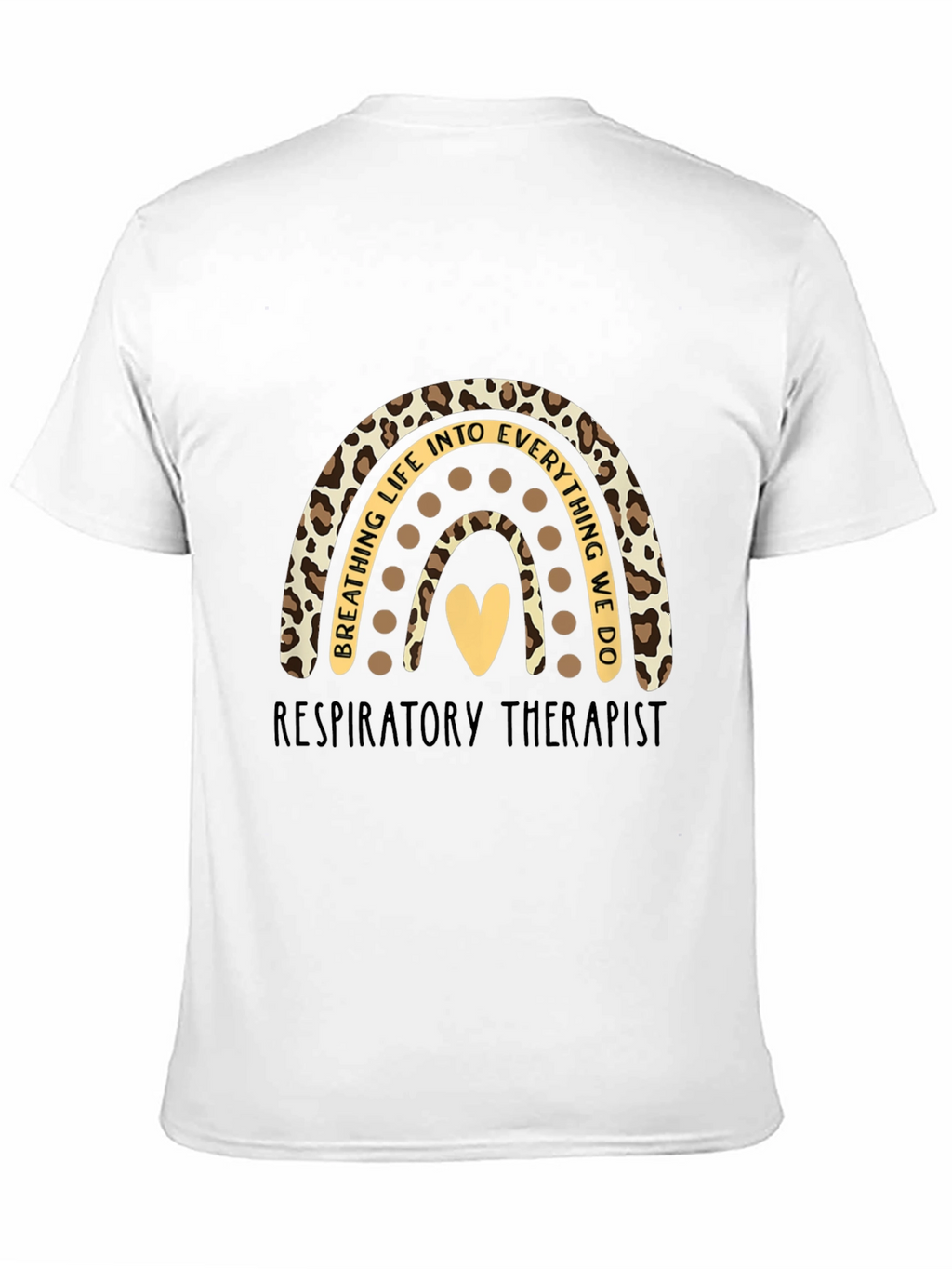 Respiratory Therapist Rainbow Graphic Tee
