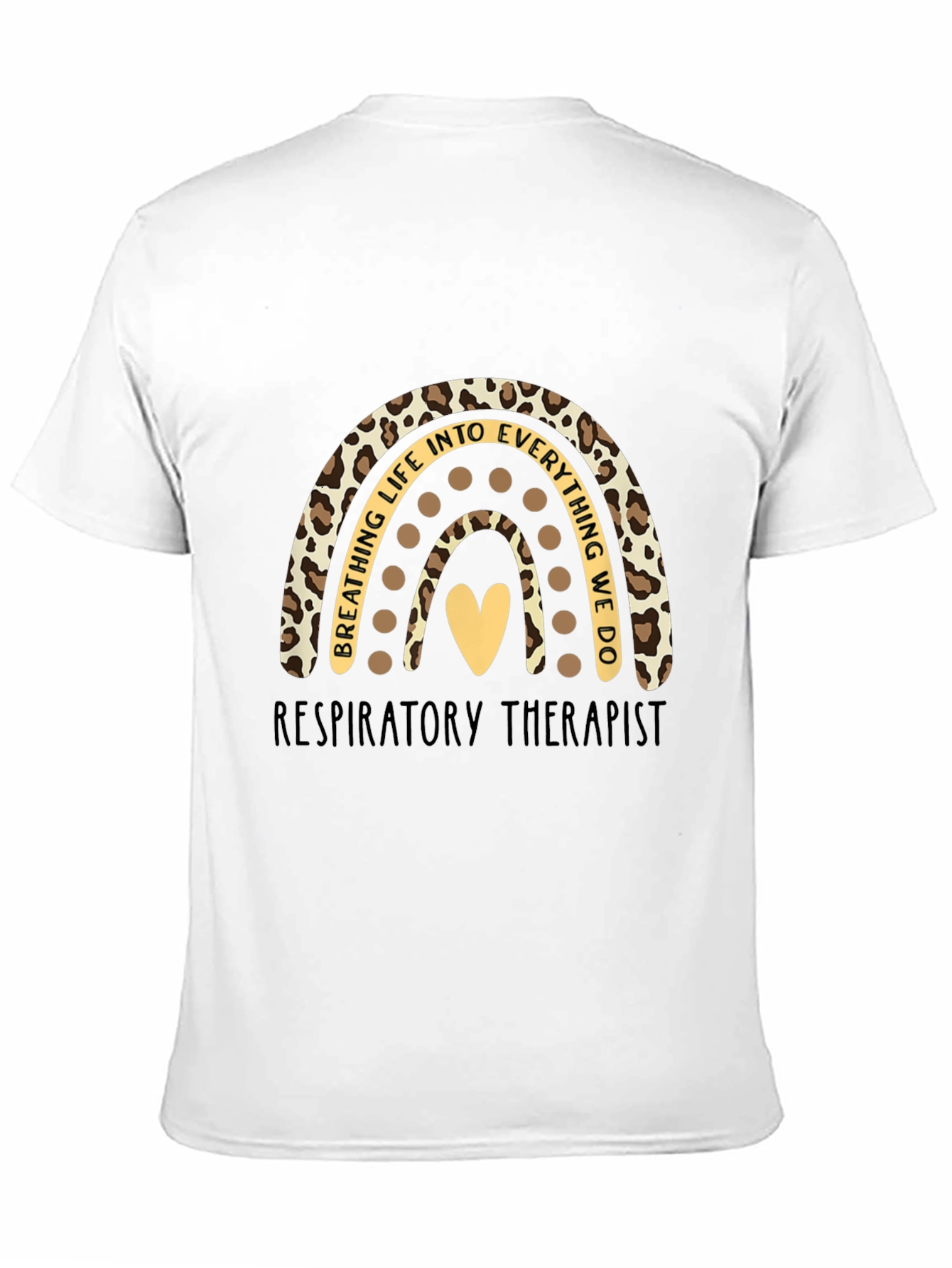 Respiratory Therapist Rainbow Graphic Tee