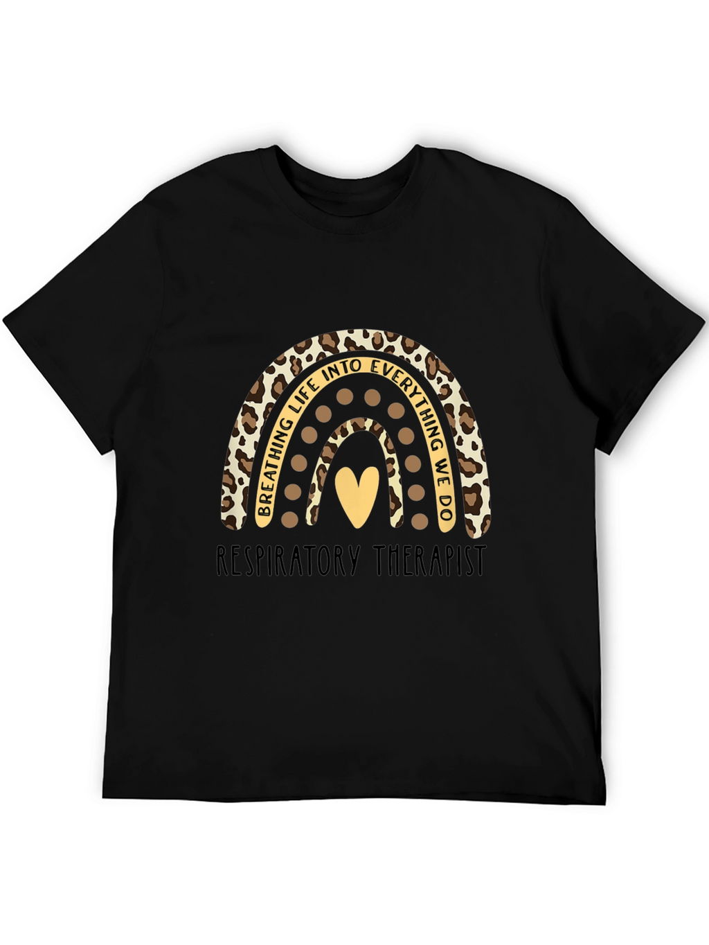 Respiratory Therapist Rainbow Graphic Tee