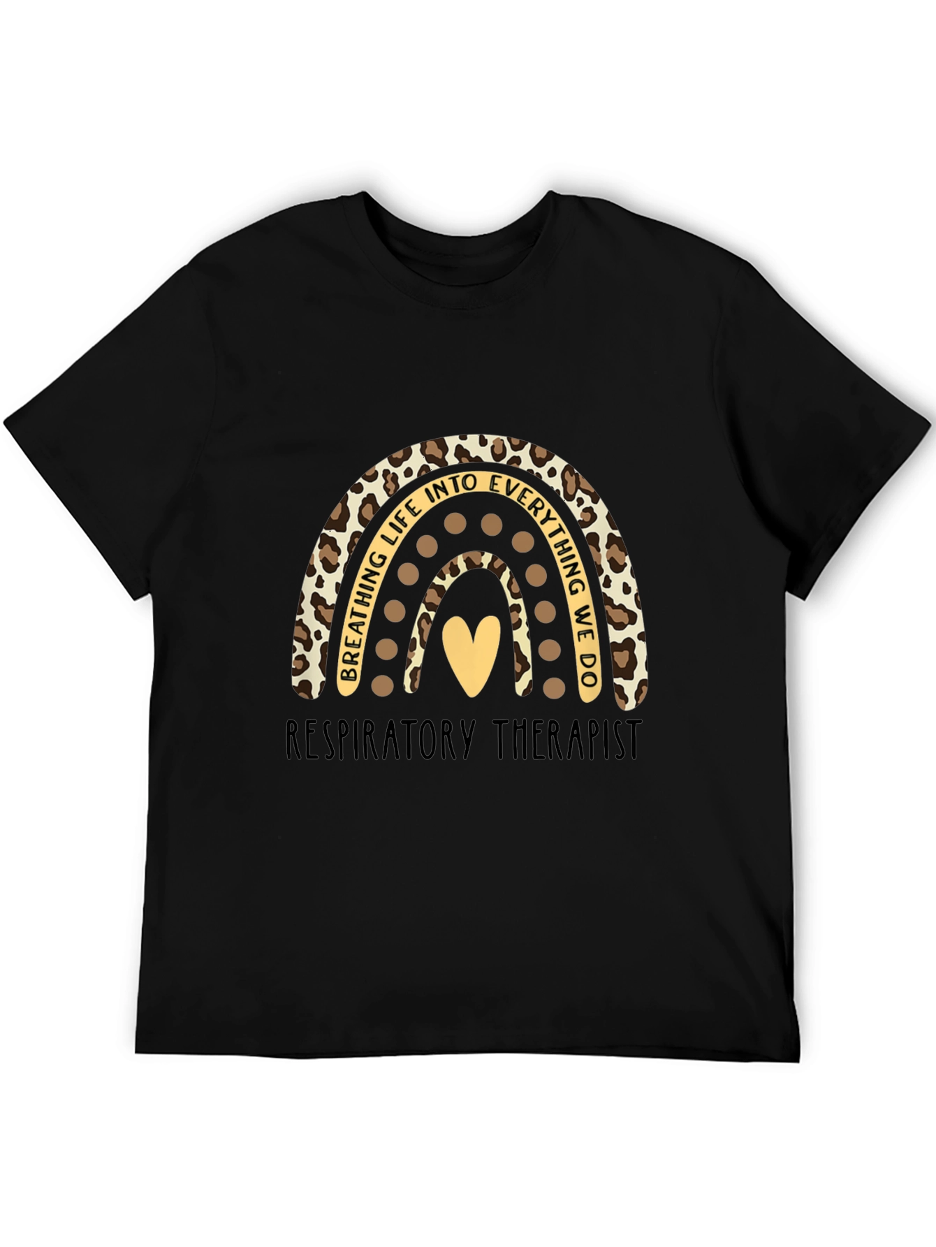 Respiratory Therapist Rainbow Graphic Tee