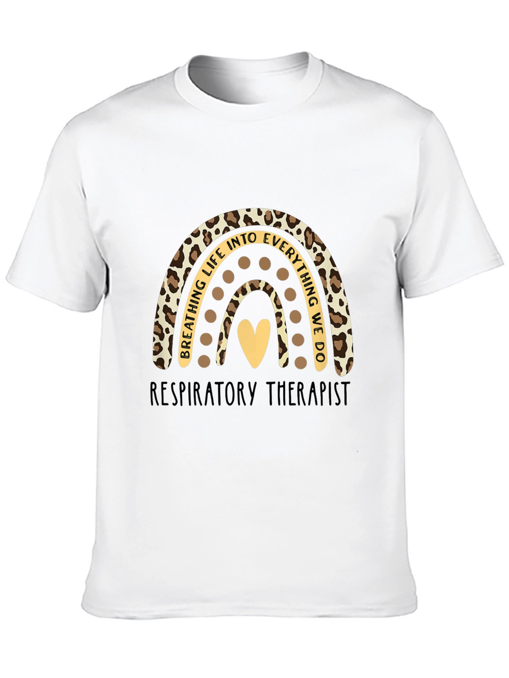 Respiratory Therapist Rainbow Graphic Tee
