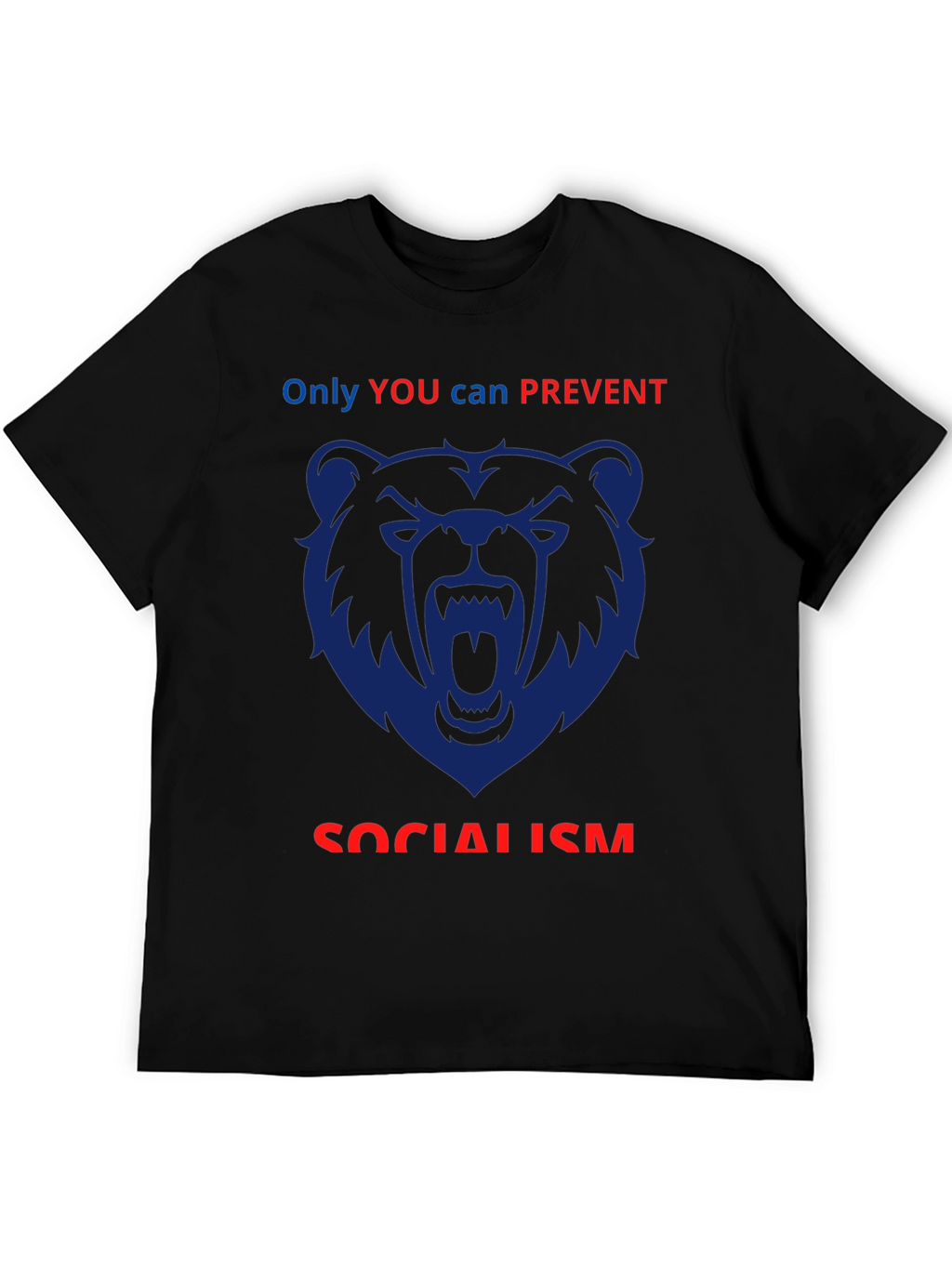 Anti-Socialism Graphic T-Shirt