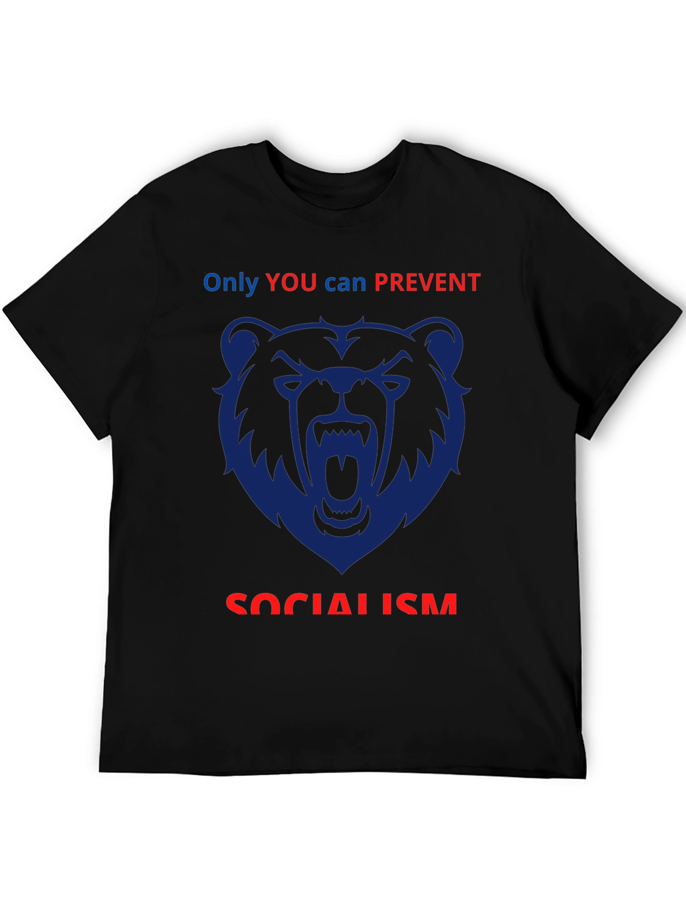 Anti-Socialism Graphic T-Shirt