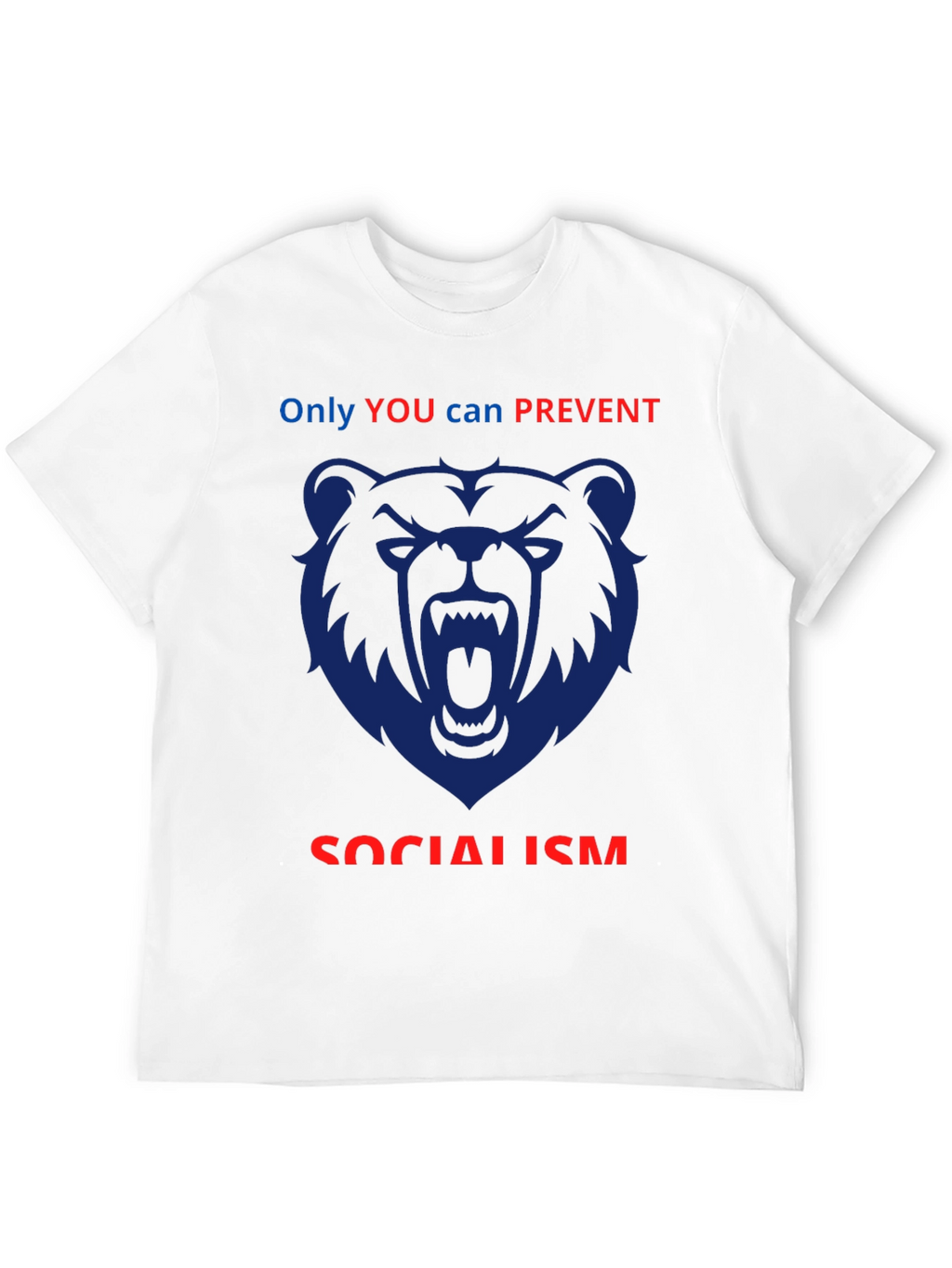 Anti-Socialism Graphic T-Shirt