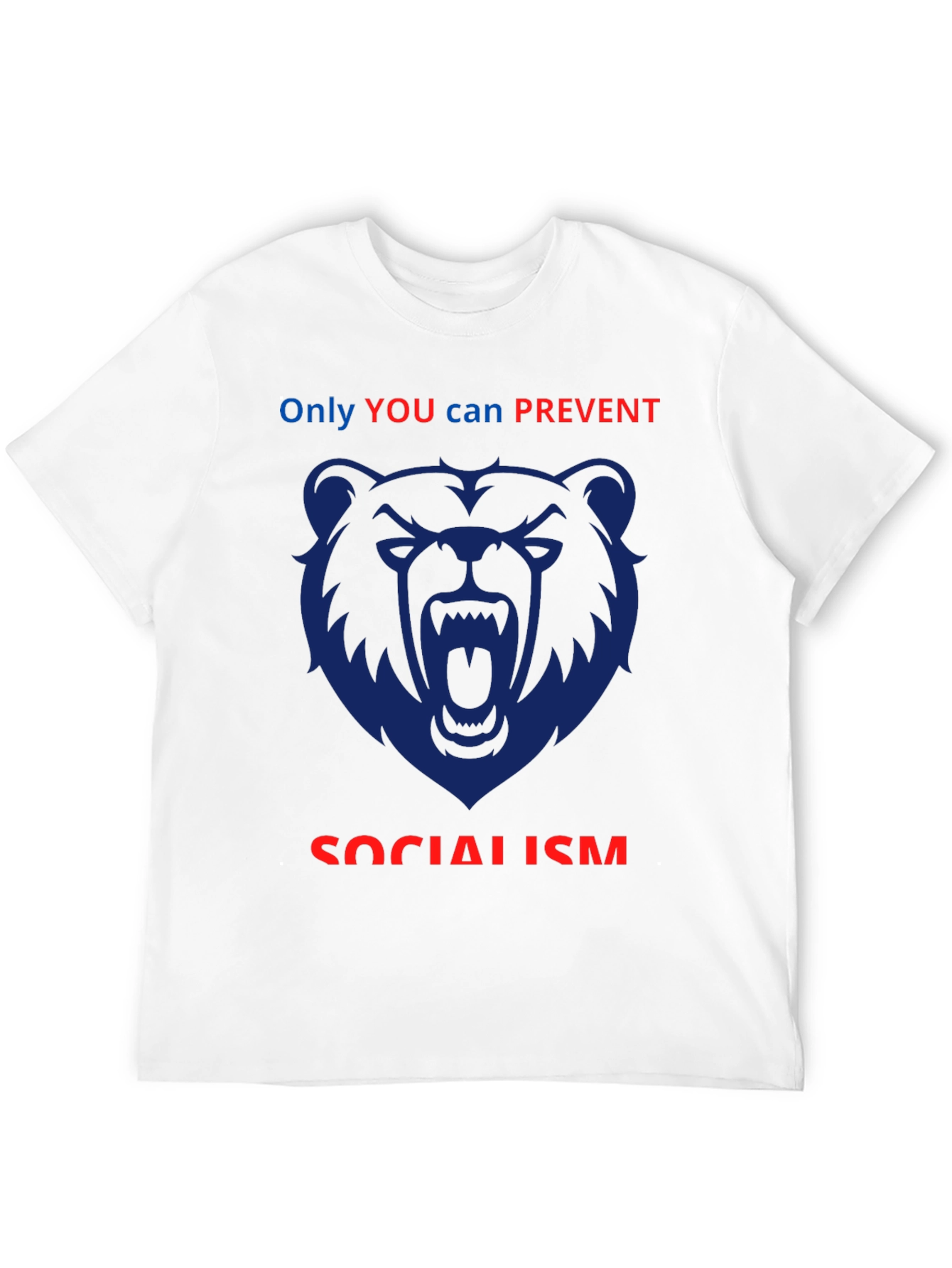 Anti-Socialism Graphic T-Shirt