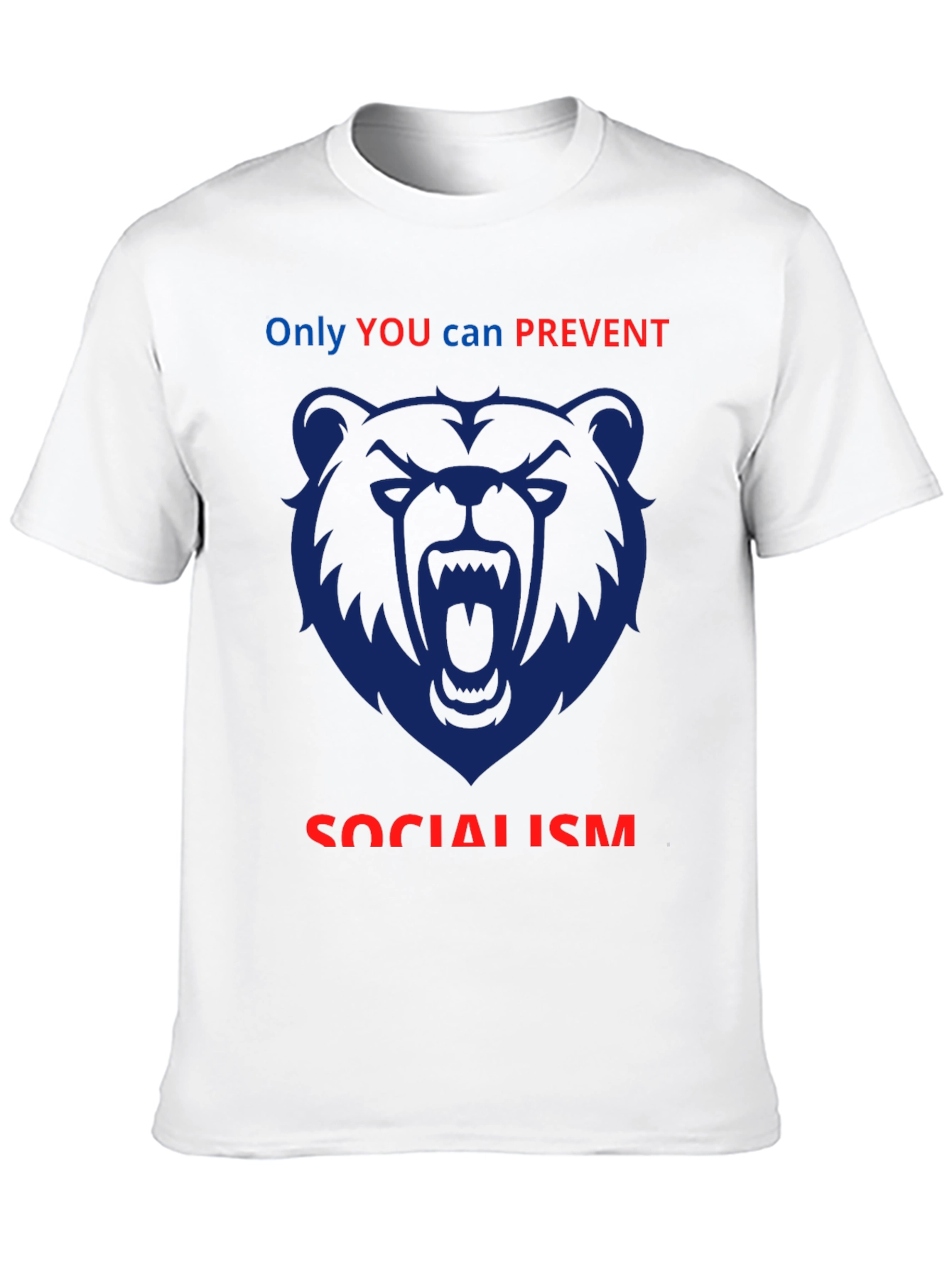 Anti-Socialism Graphic T-Shirt