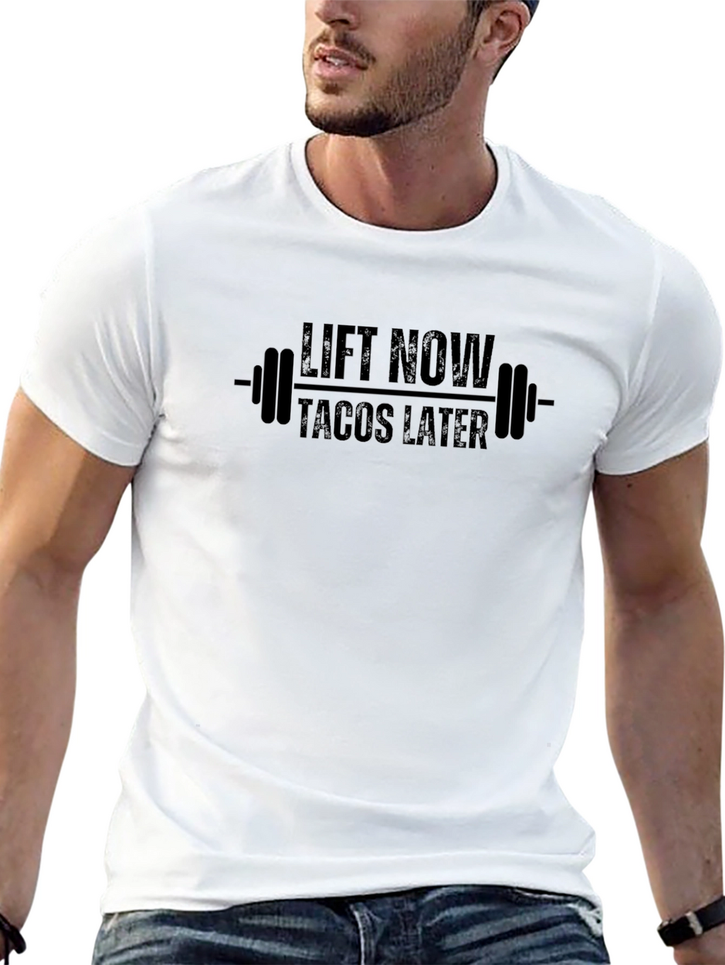 Lift Now Tacos Later Graphic Tee