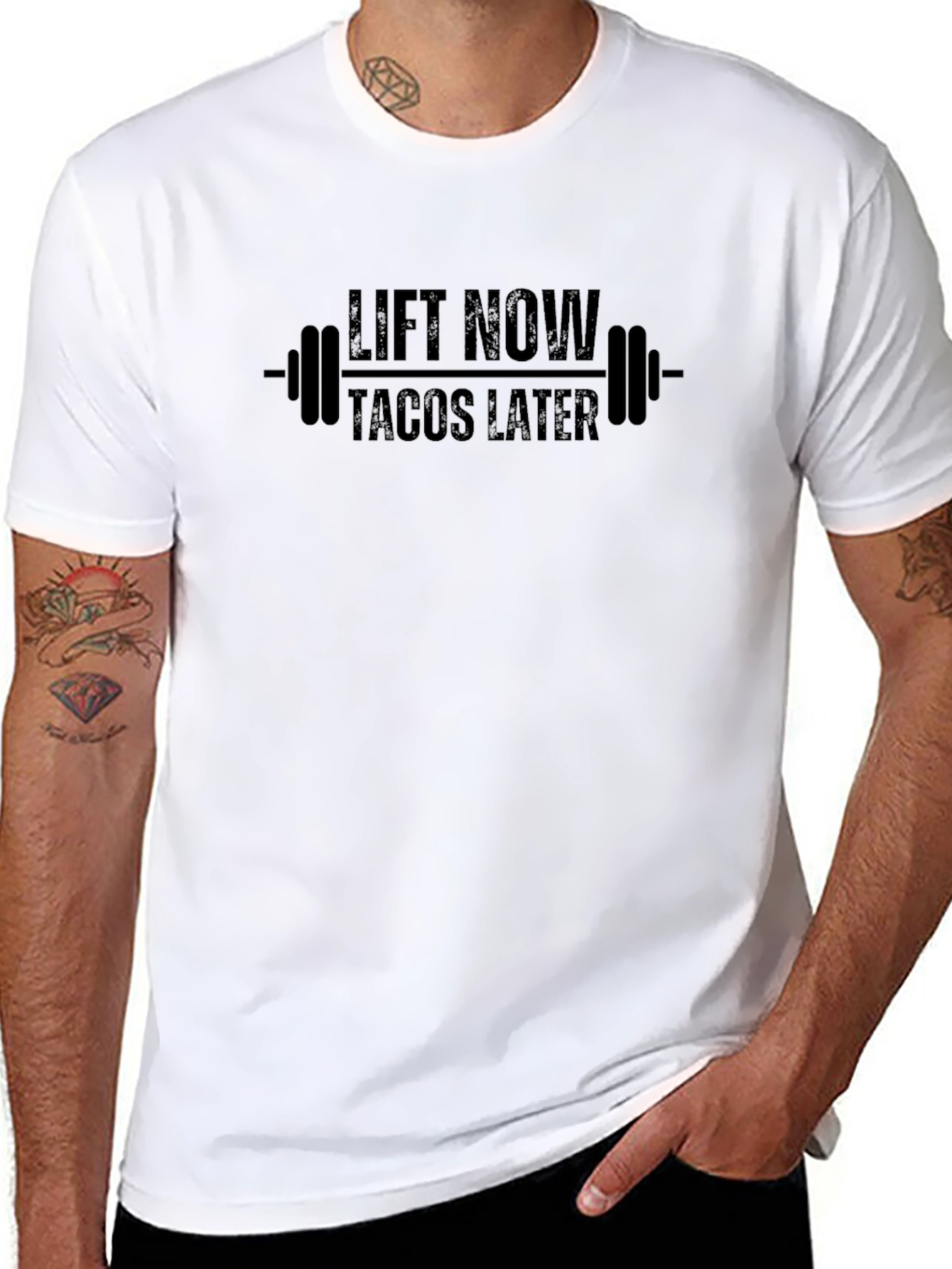 Lift Now Tacos Later Graphic Tee