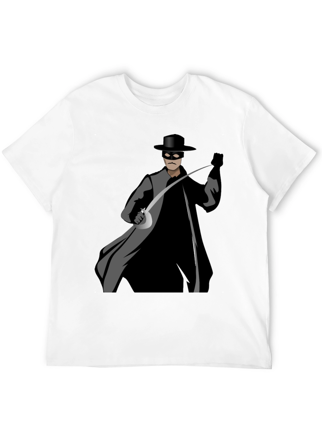 Zorro Graphic Black T-Shirt