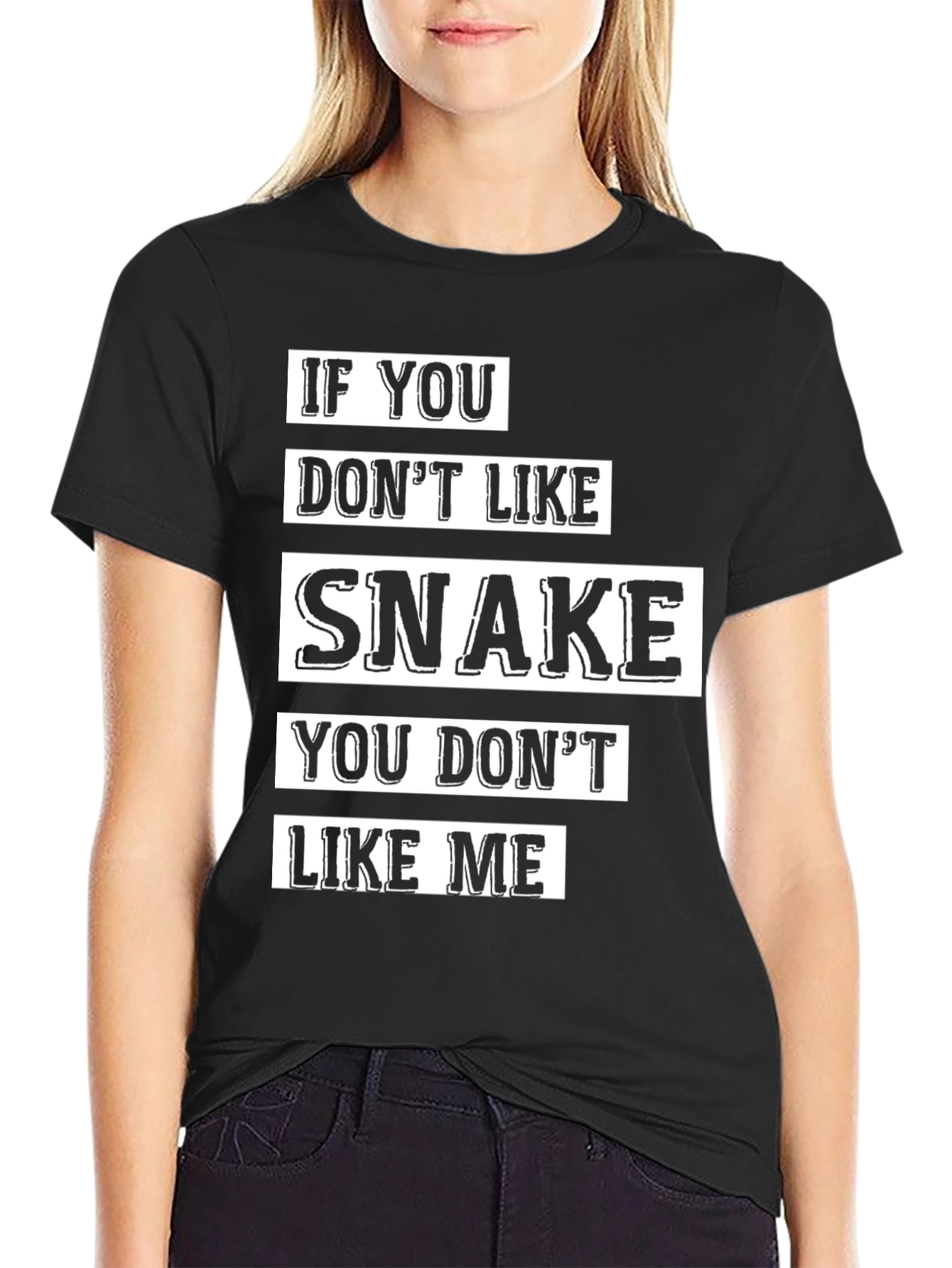 Snake Lover T-Shirt - If You Dont Like Snake Graphic Tee