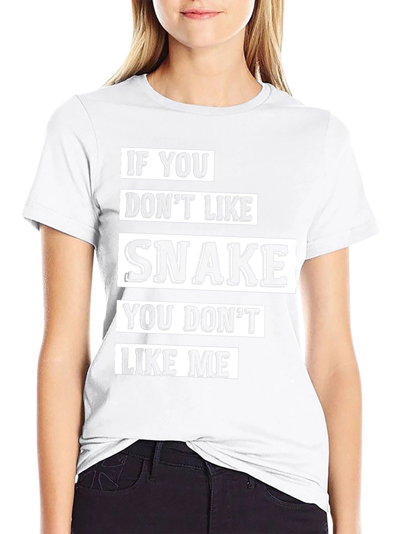 Snake Lover T-Shirt - If You Dont Like Snake Graphic Tee