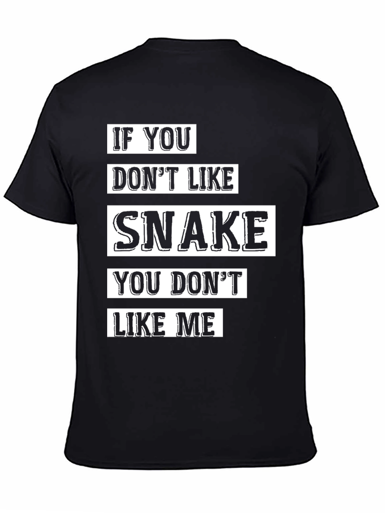 Snake Lover T-Shirt - If You Dont Like Snake Graphic Tee
