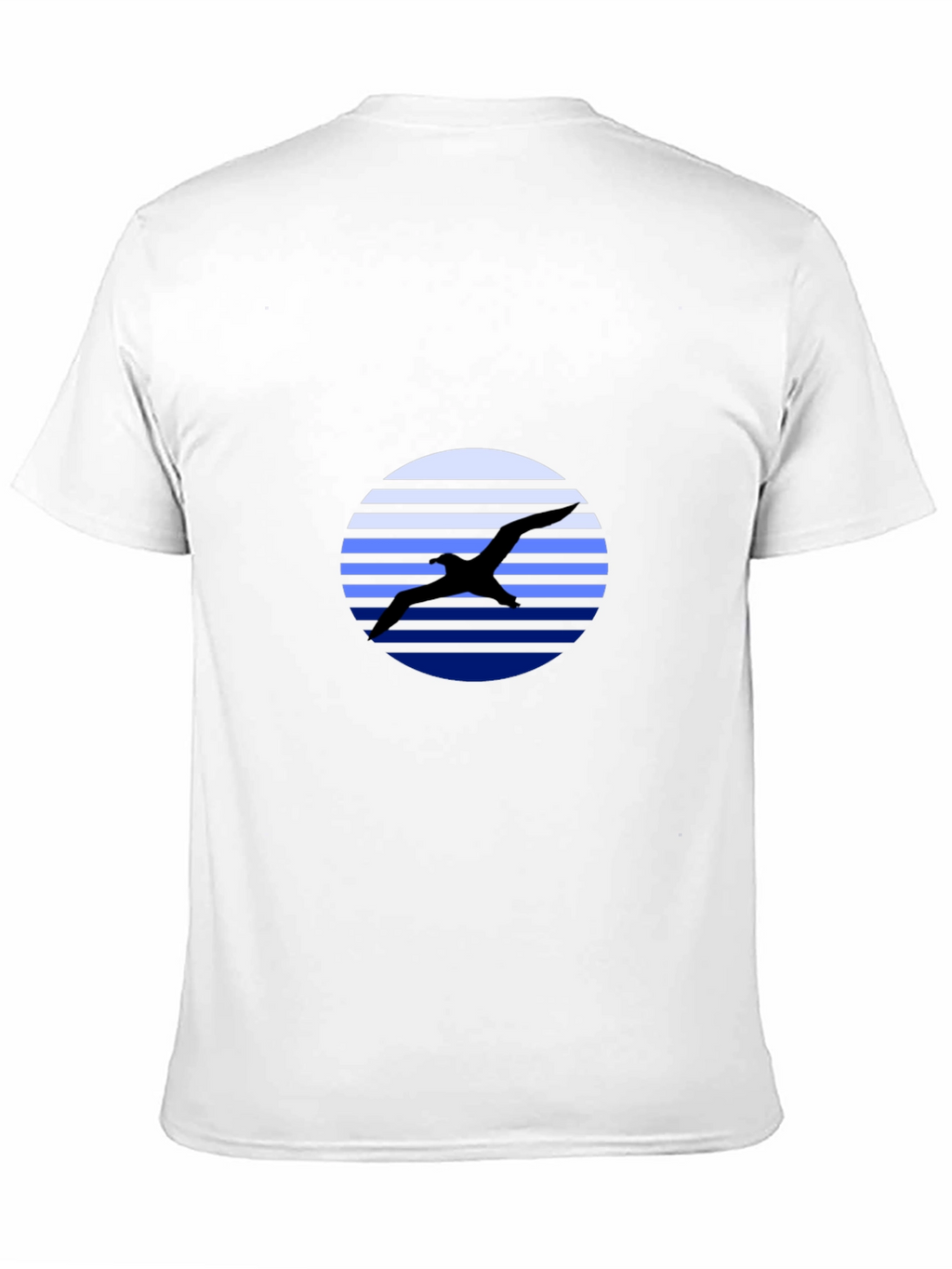 Bird Silhouette Graphic Tee - Mens Black T-Shirt