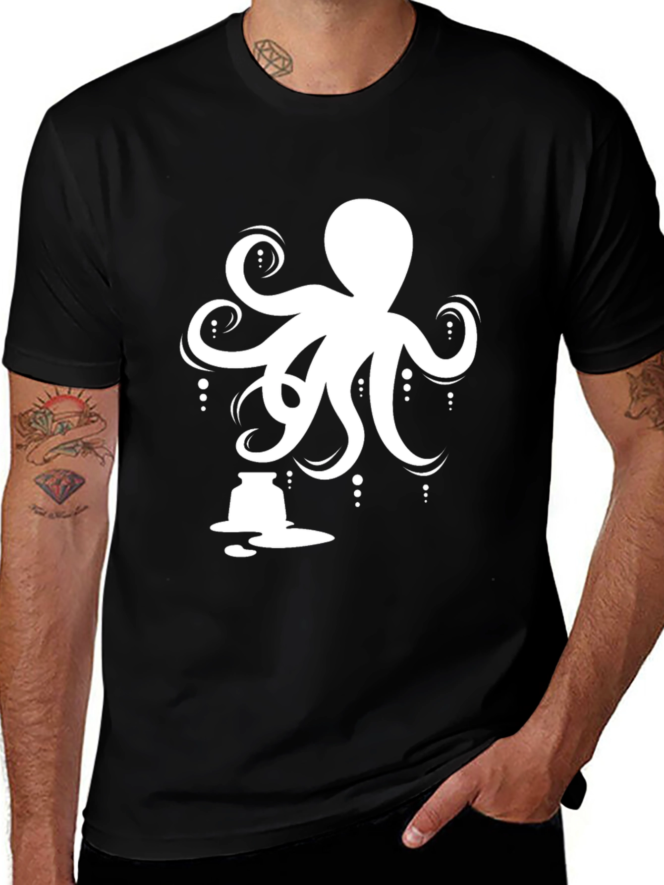 Octopus Inkwell Graphic Tee