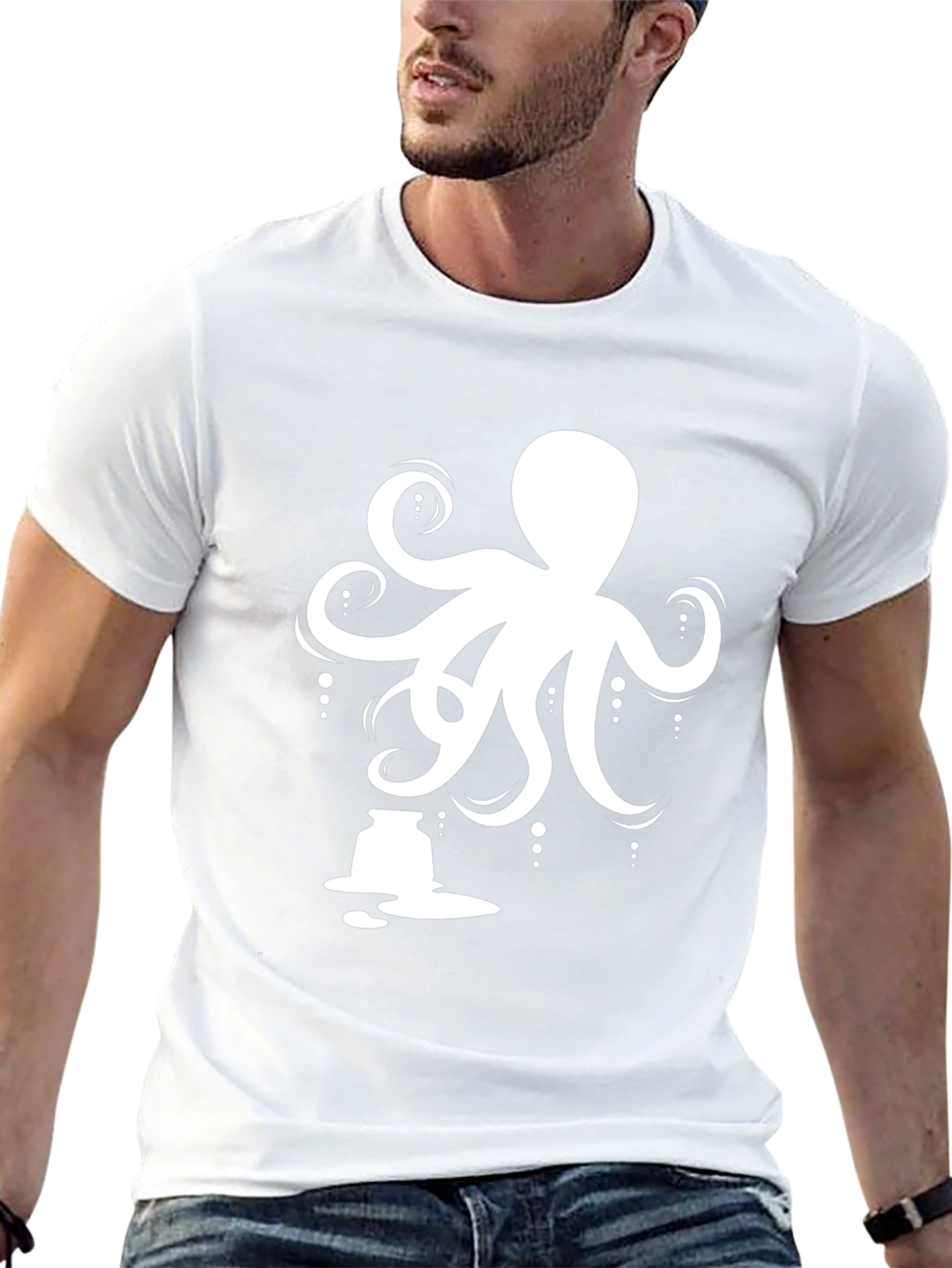 Octopus Inkwell Graphic Tee