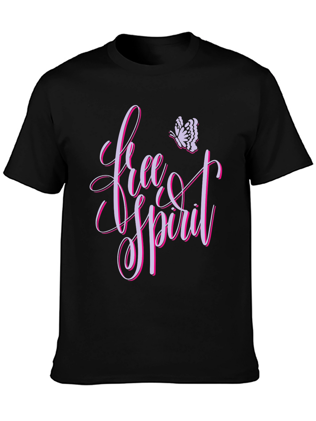 Free Spirit Graphic Tee - Black