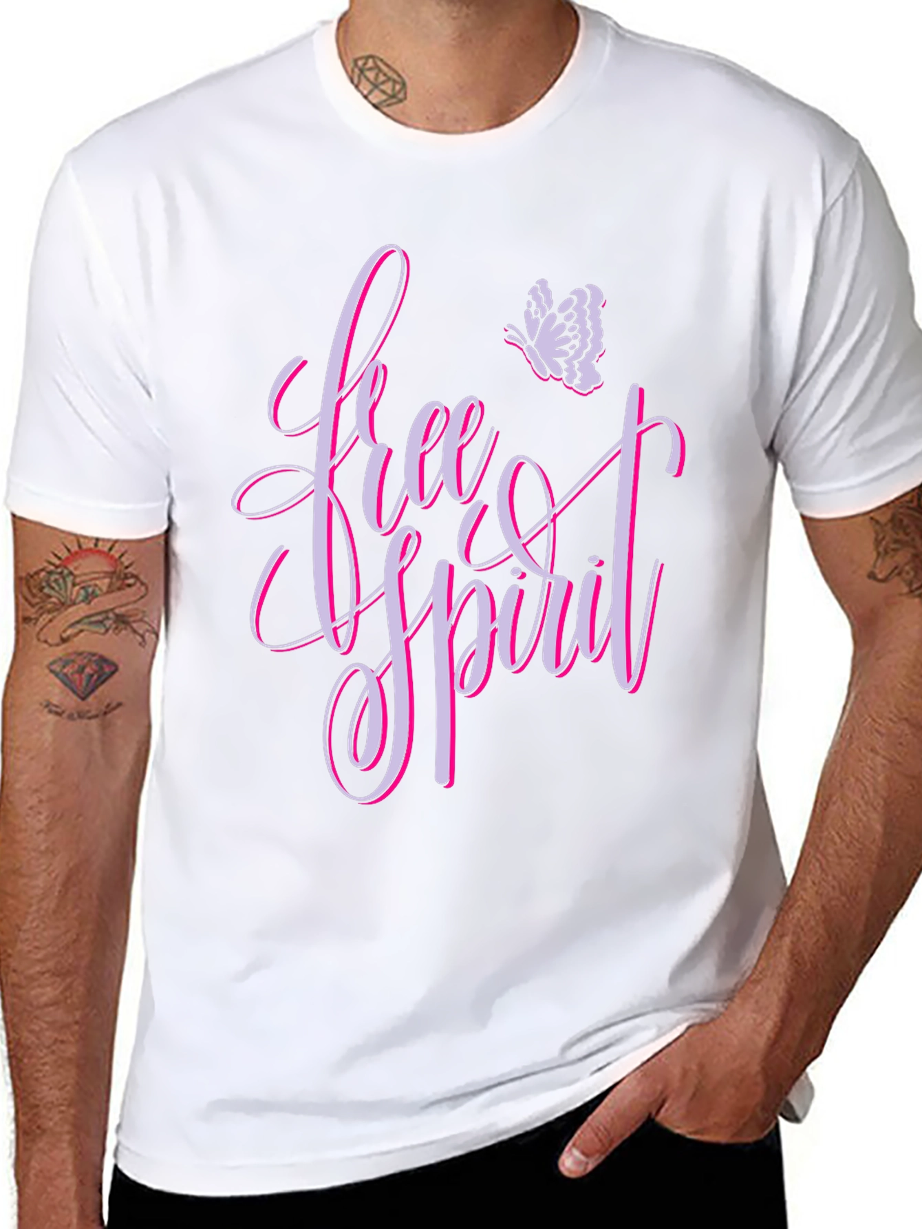 Free Spirit Graphic Tee - Black