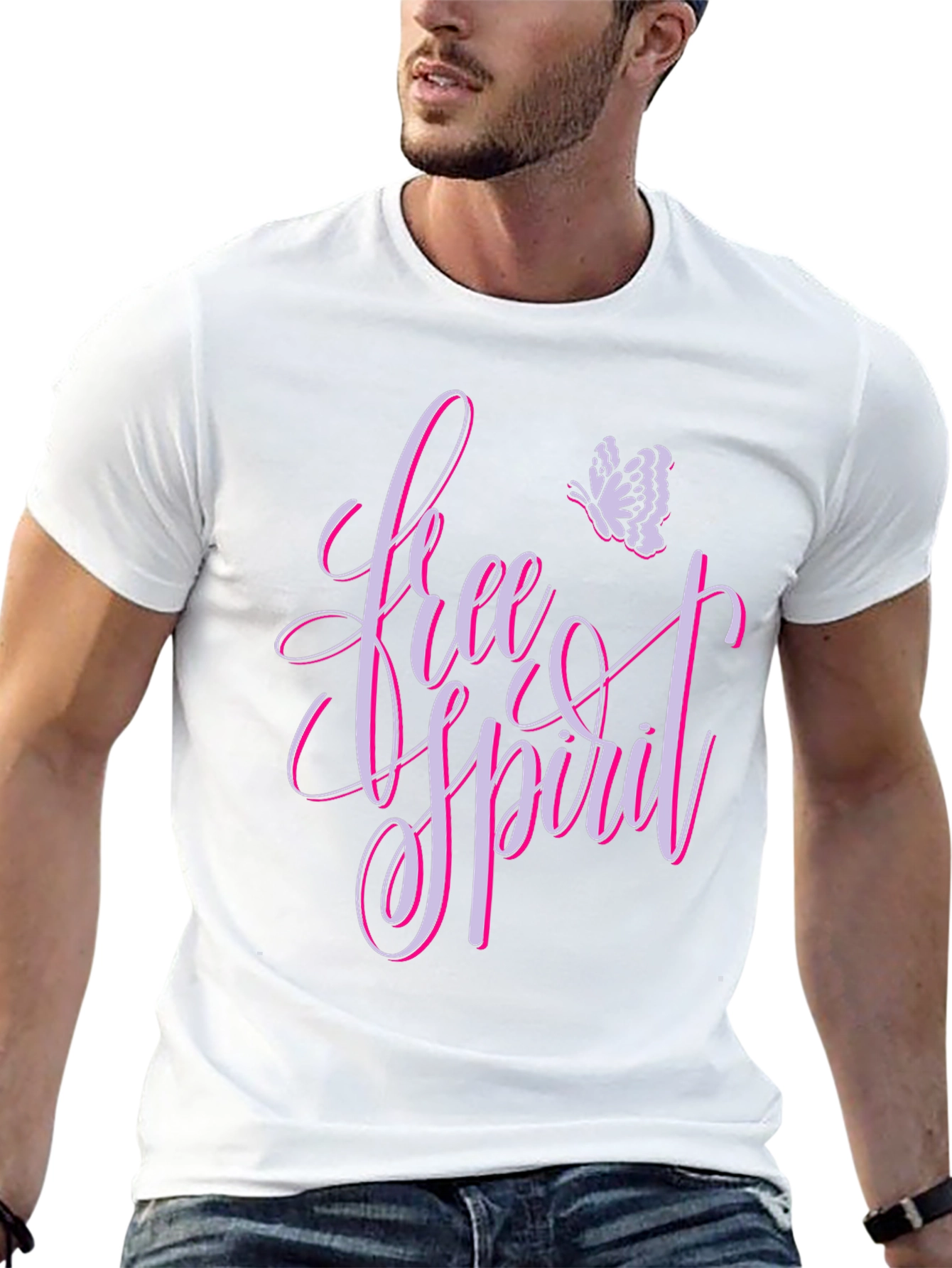 Free Spirit Graphic Tee - Black