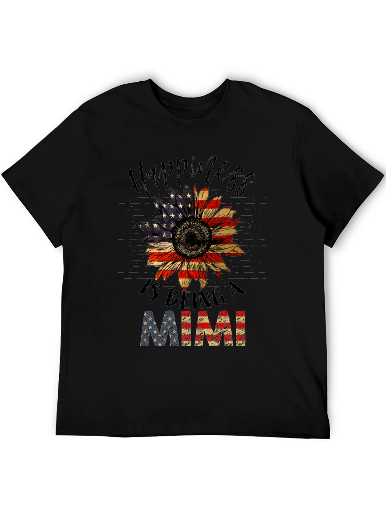 Patriotic Mimi Sunflower Graphic Tee