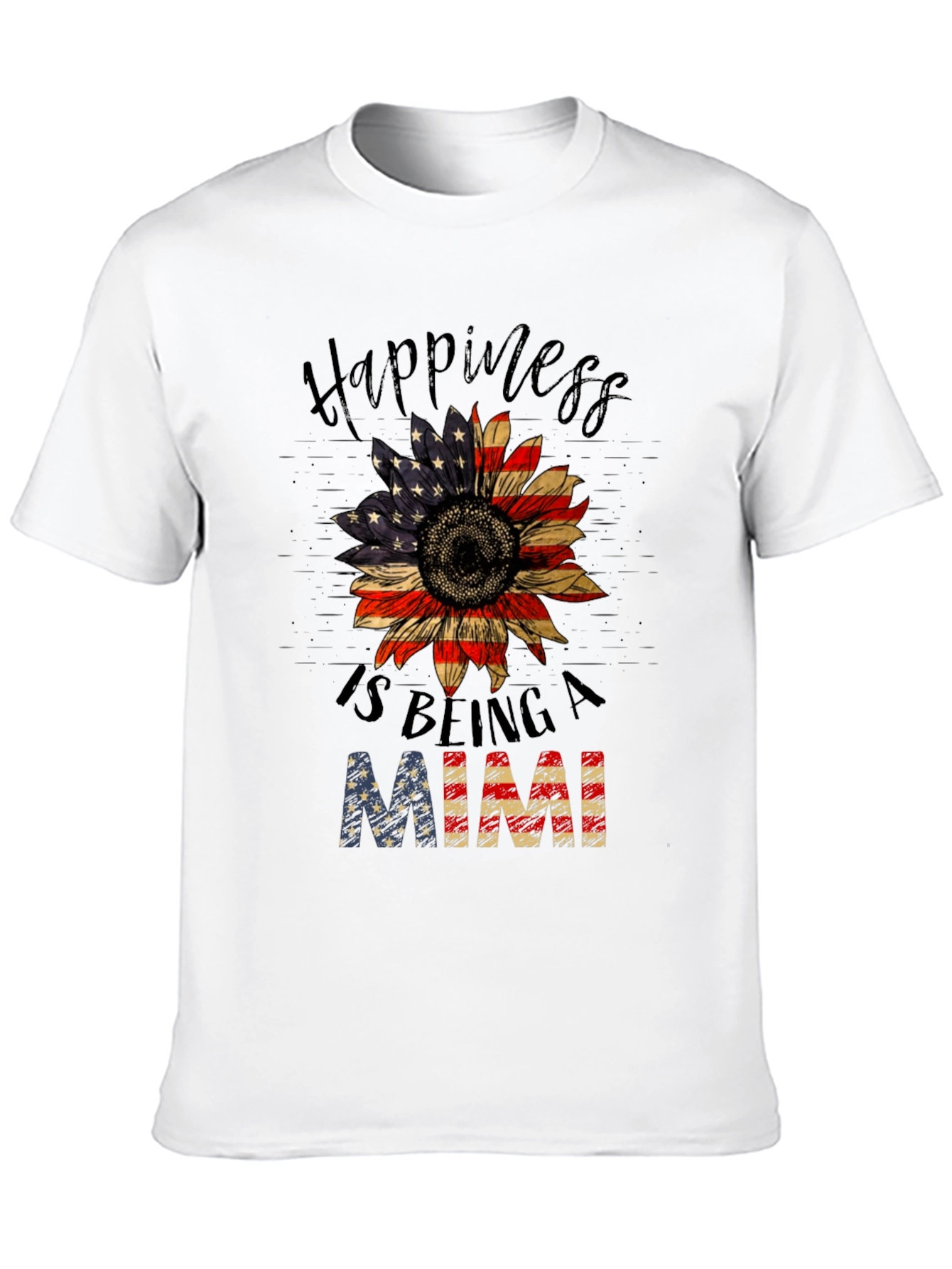 Patriotic Mimi Sunflower Graphic Tee
