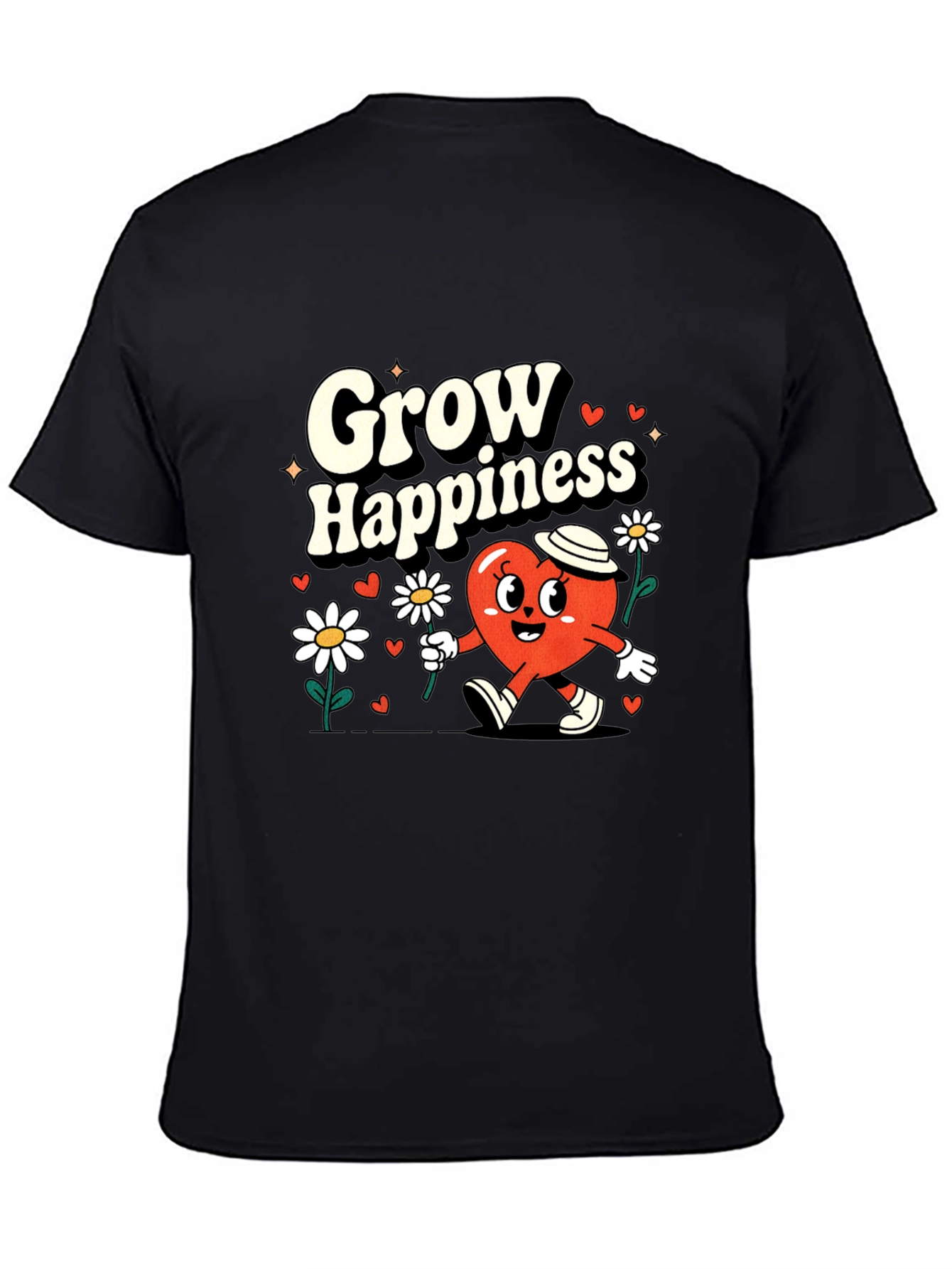 Grow Happiness Graphic Tee