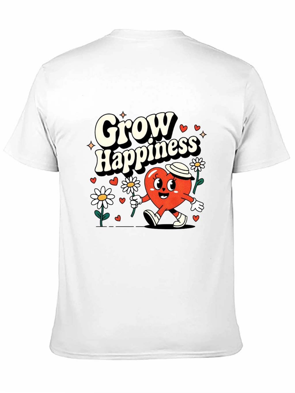 Grow Happiness Graphic Tee