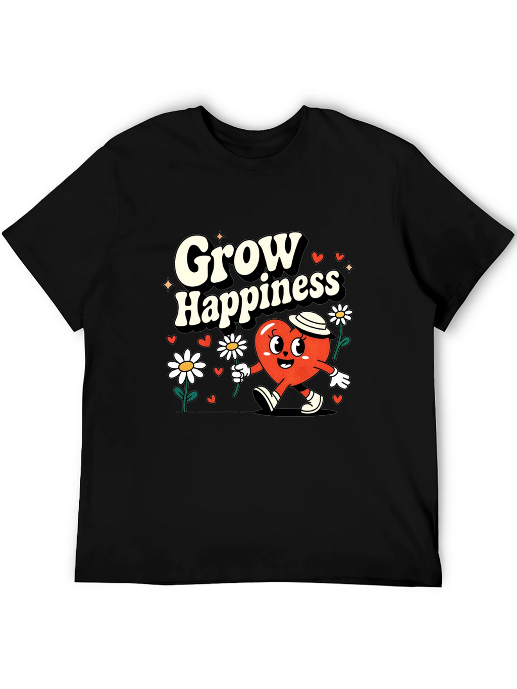 Grow Happiness Graphic Tee