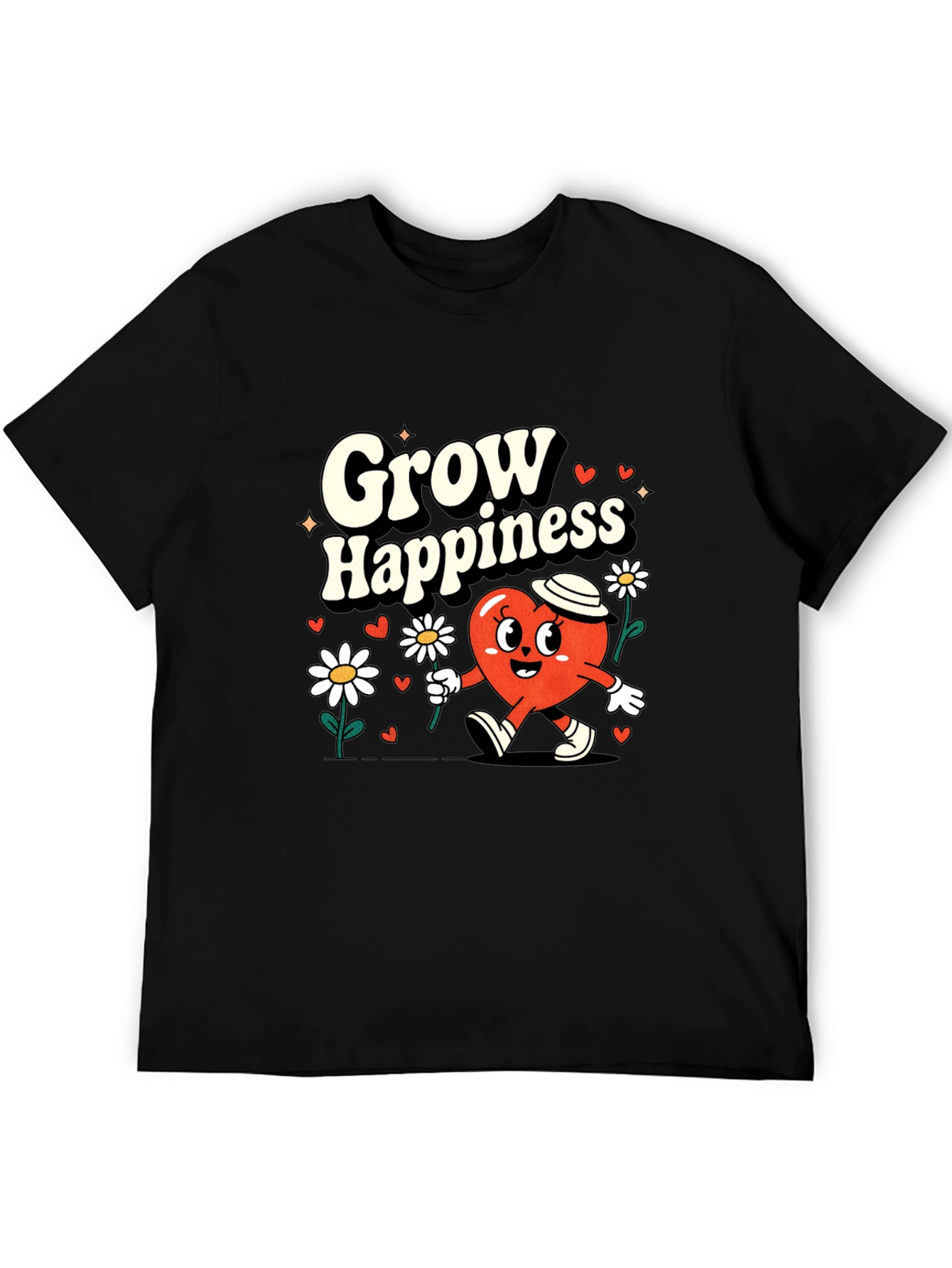 Grow Happiness Graphic Tee
