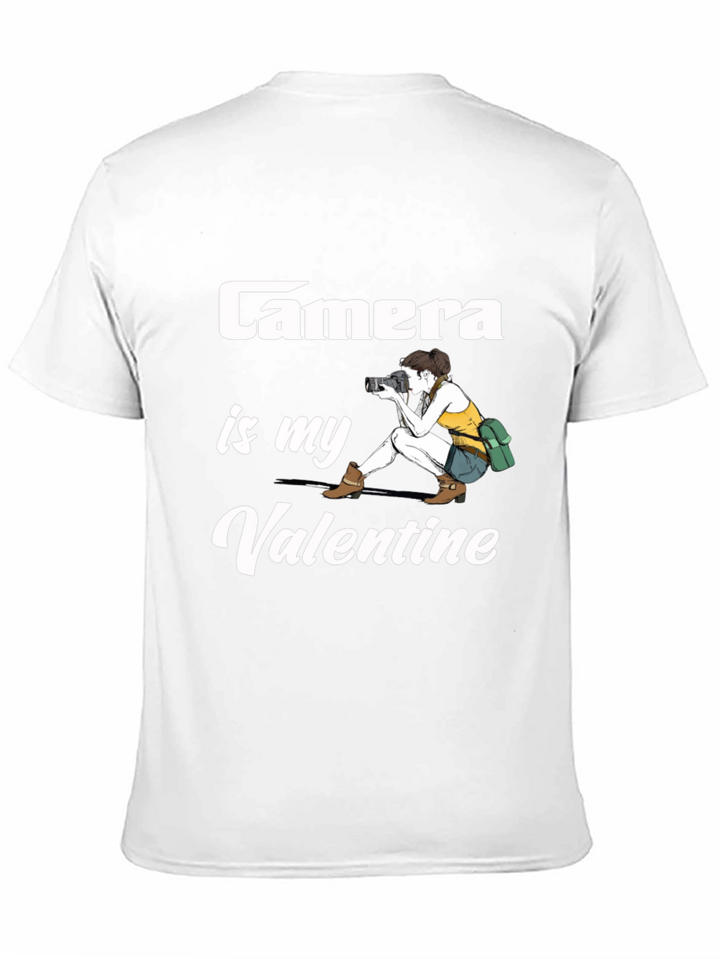 Camera is My Valentine Graphic T-Shirt