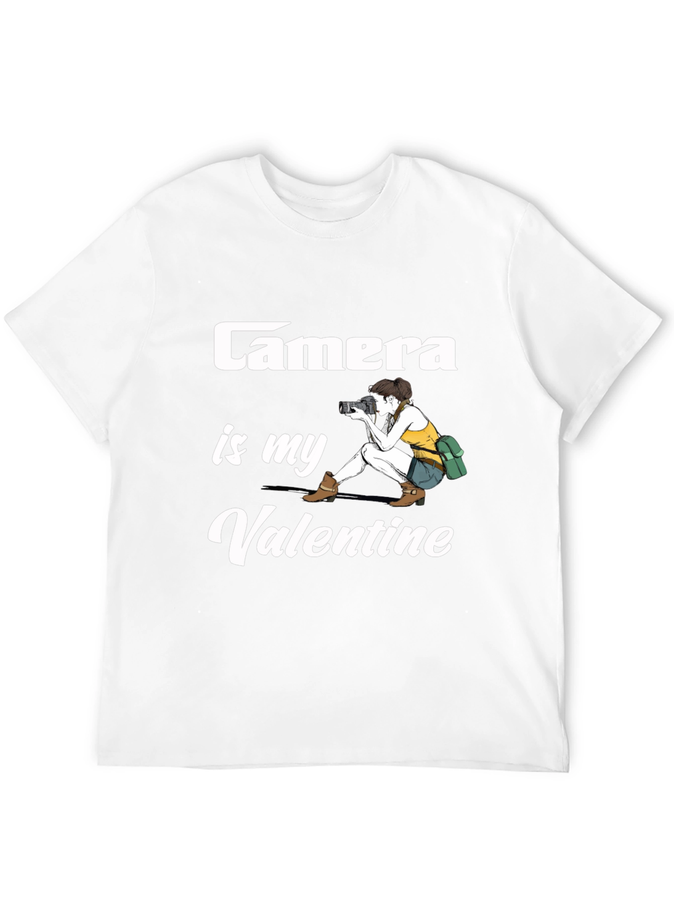 Camera is My Valentine Graphic T-Shirt