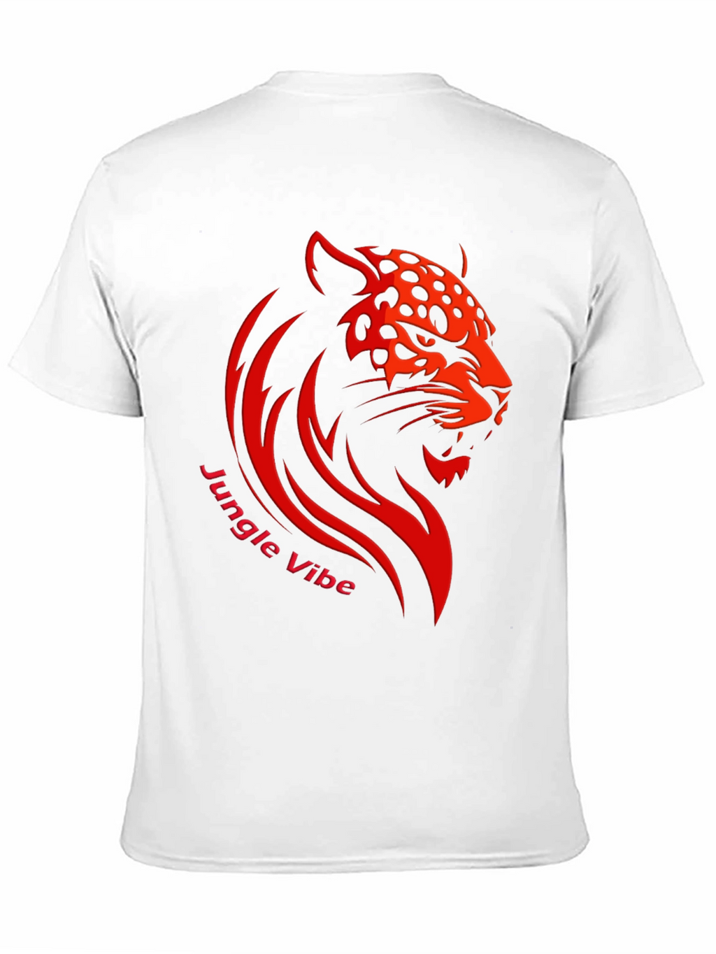 Bold Jungle Vibe Tee - Fierce Leopard Design