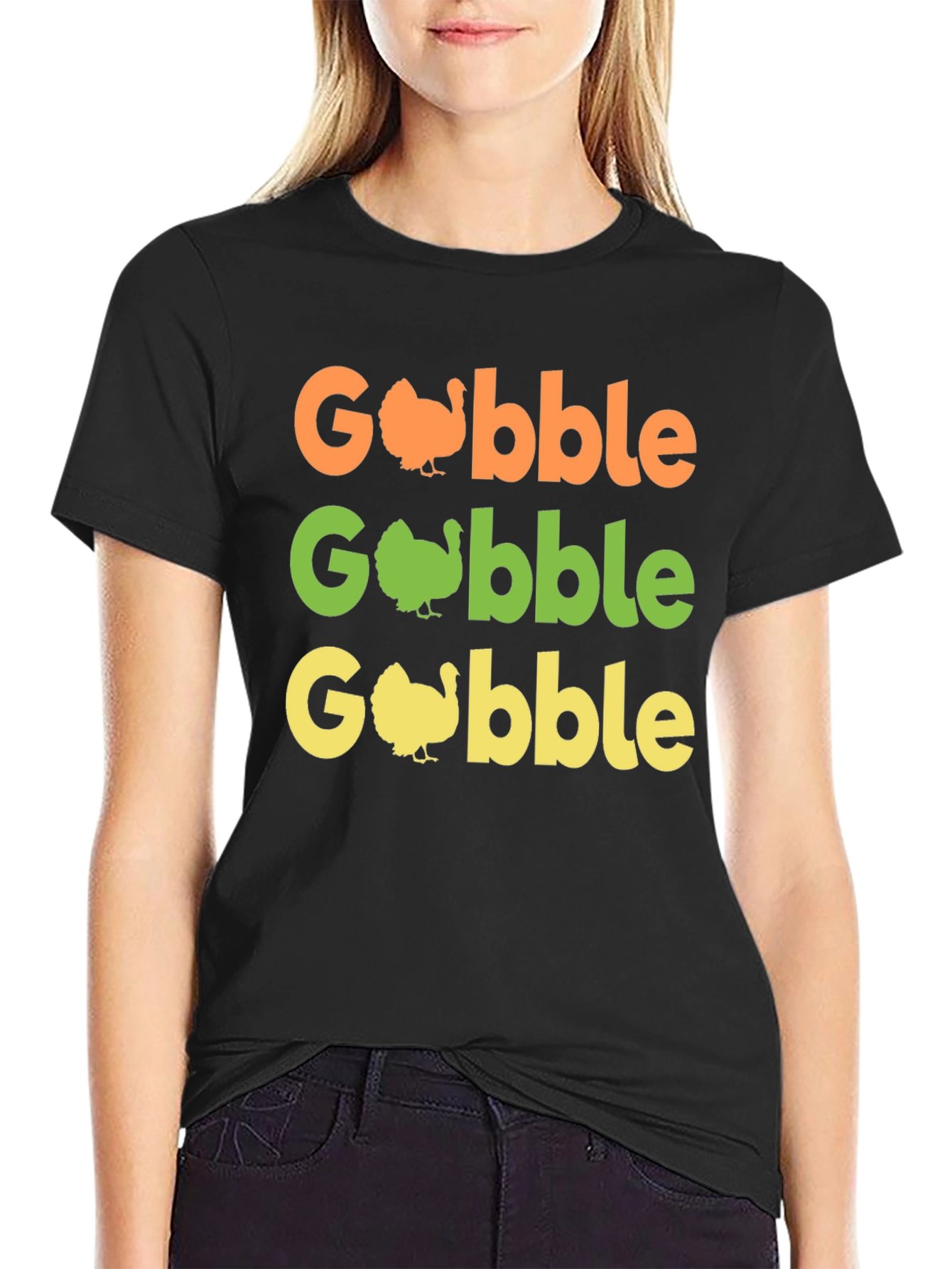 Gobble Thanksgiving T-Shirt - Turkey Day Apparel