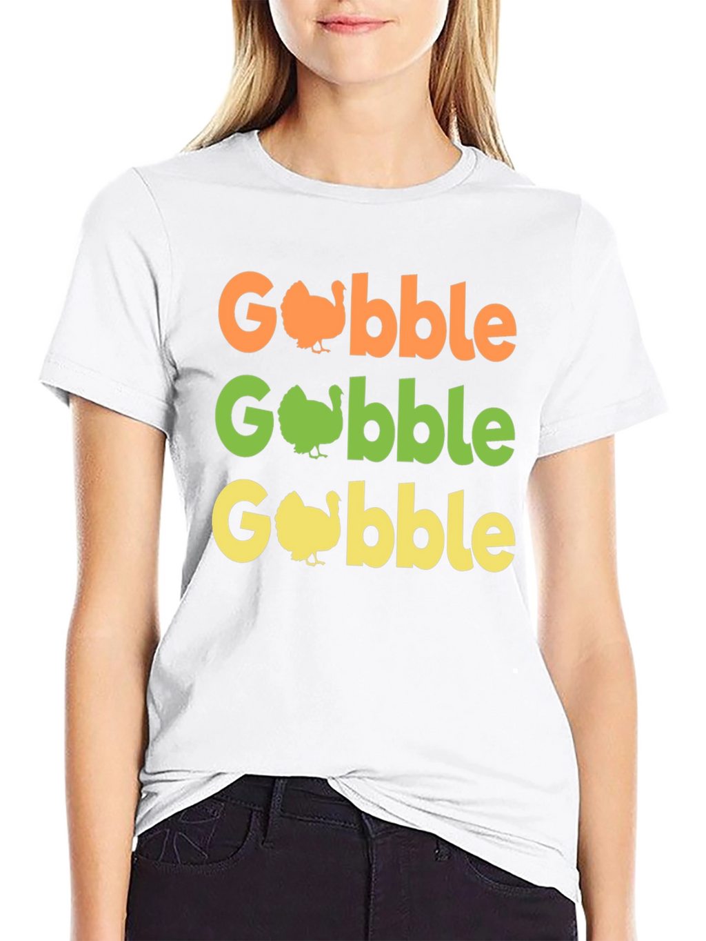 Gobble Thanksgiving T-Shirt - Turkey Day Apparel