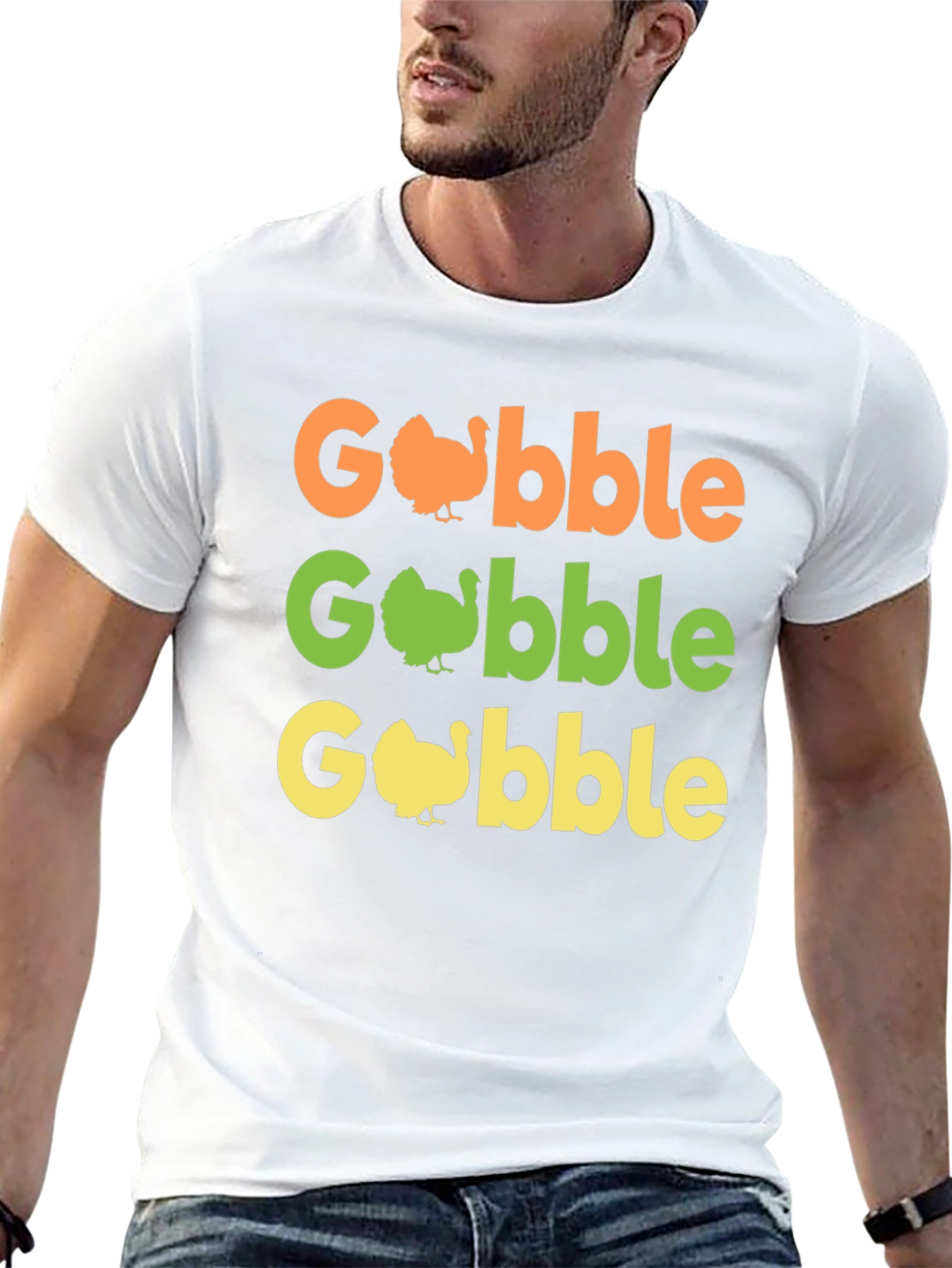 Gobble Thanksgiving T-Shirt - Turkey Day Apparel