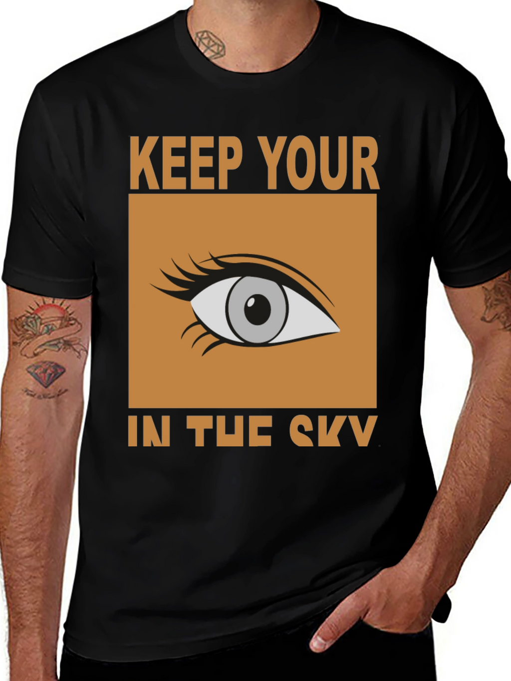 Keep Your Eye In The Sky Graphic Tee