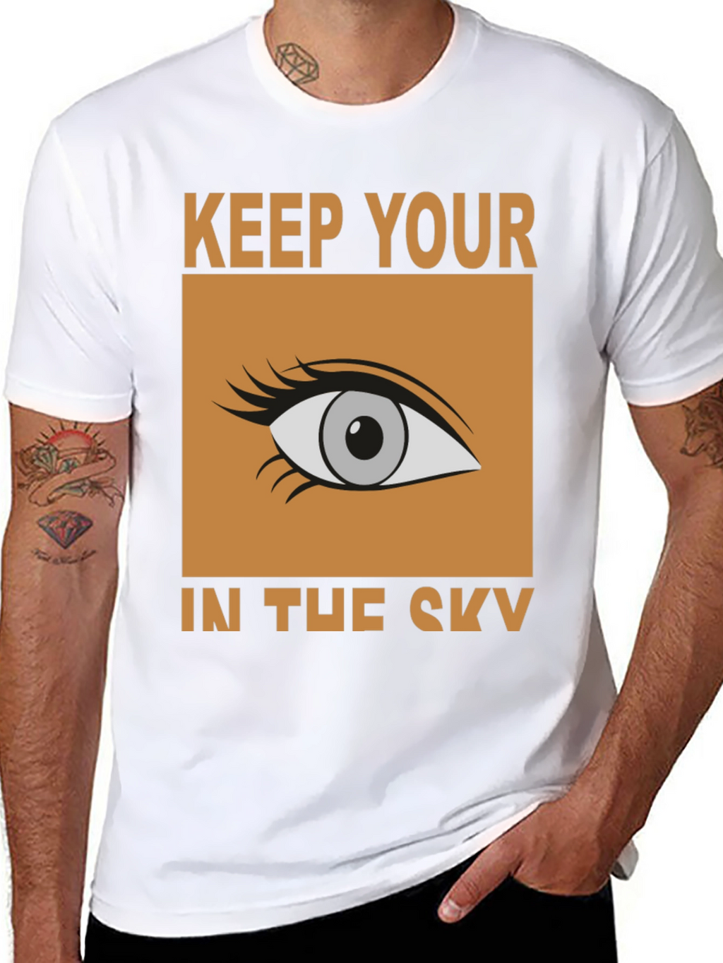 Keep Your Eye In The Sky Graphic Tee