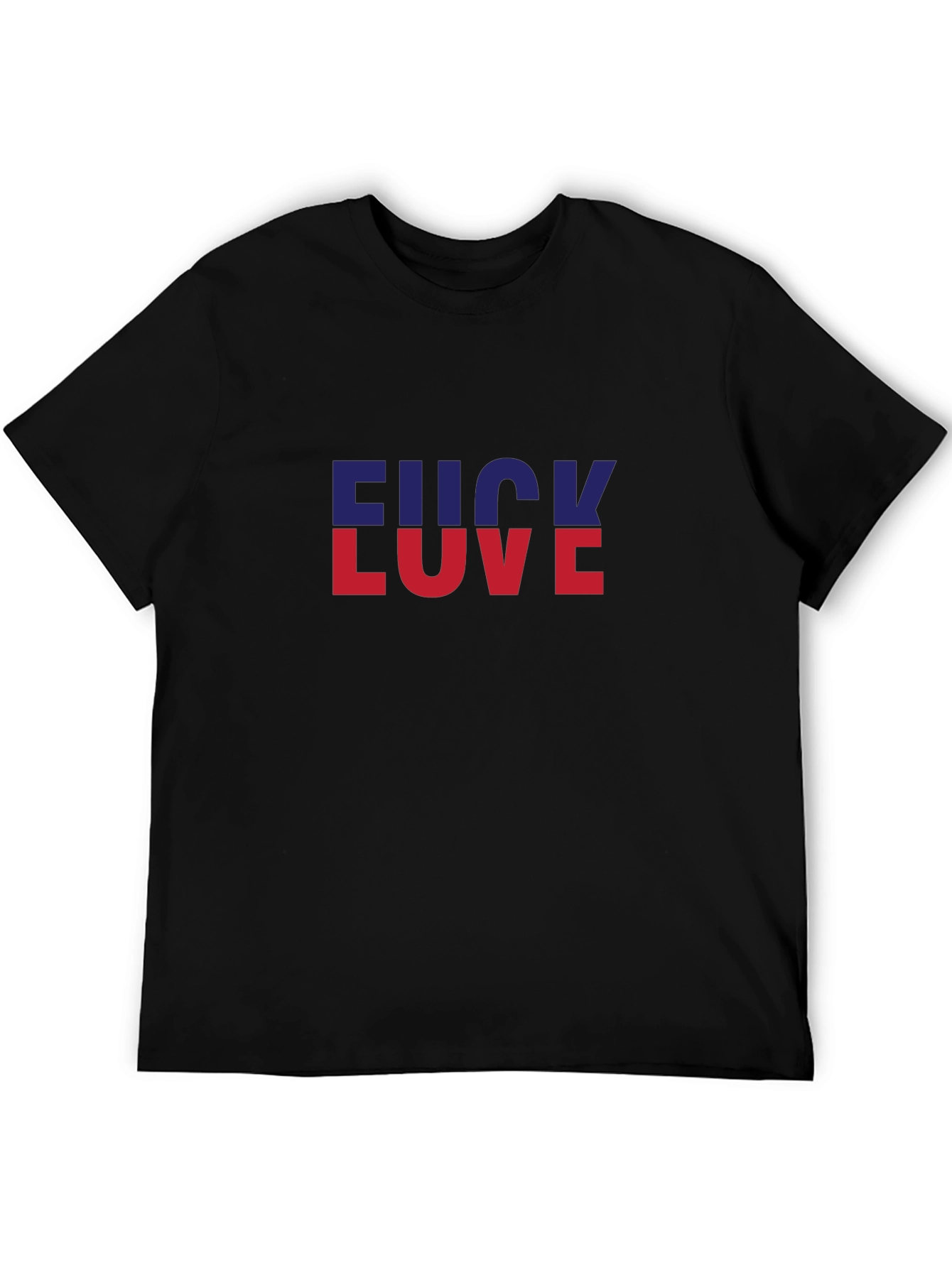 Edgy Graphic Tee - F*ck Love Statement