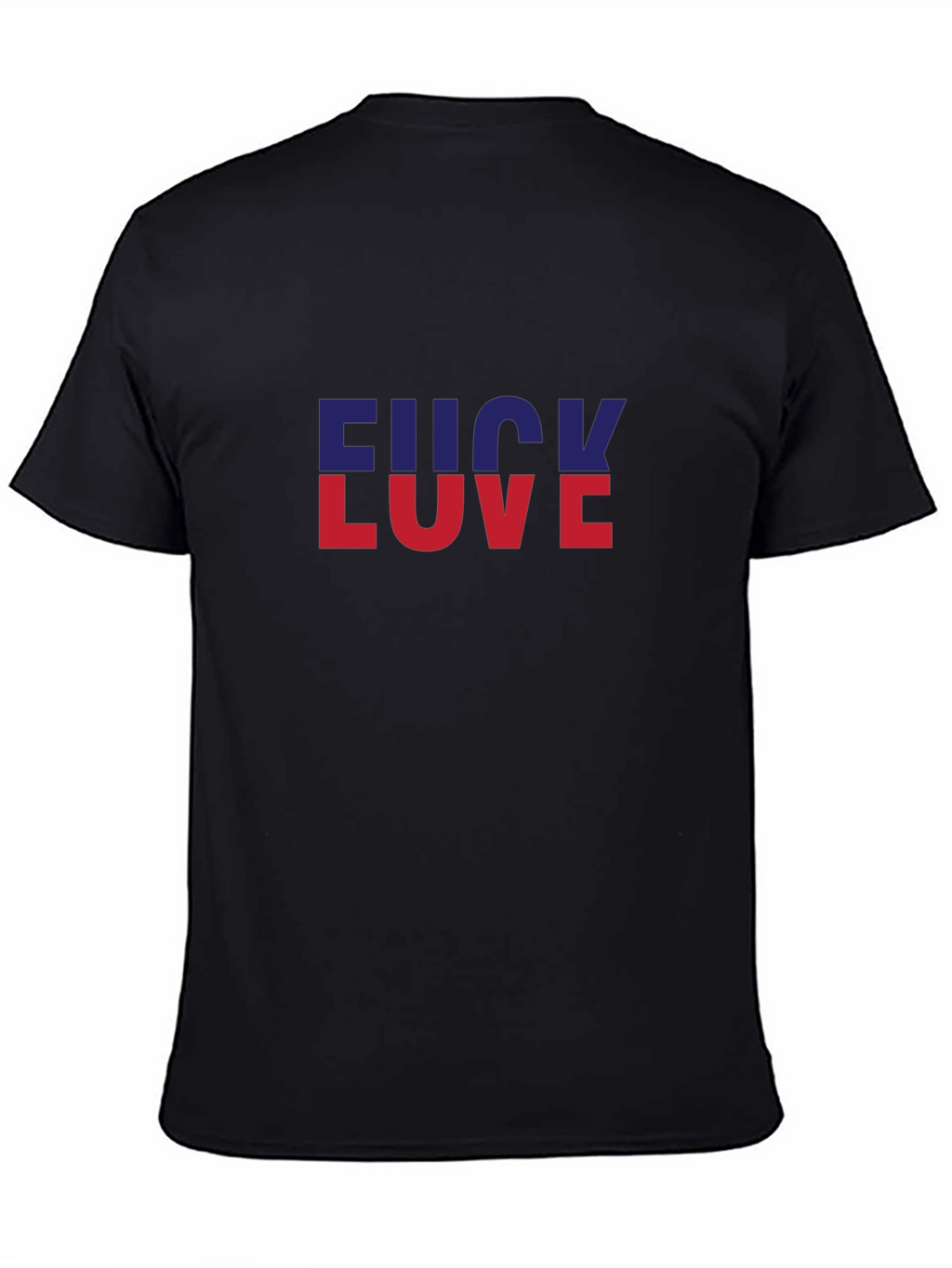 Edgy Graphic Tee - F*ck Love Statement