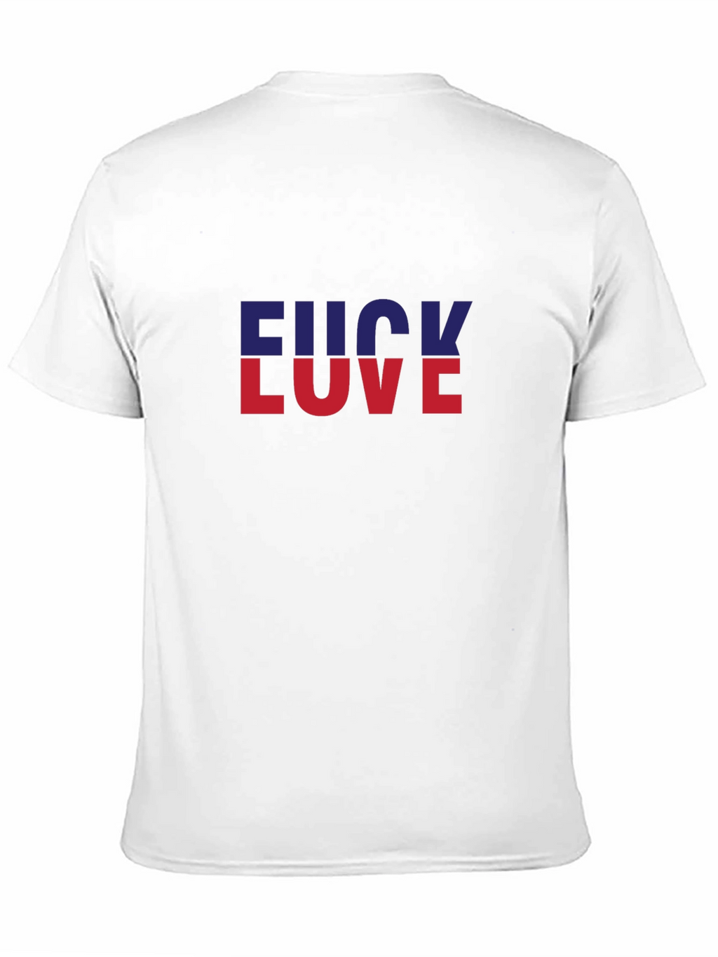 Edgy Graphic Tee - F*ck Love Statement