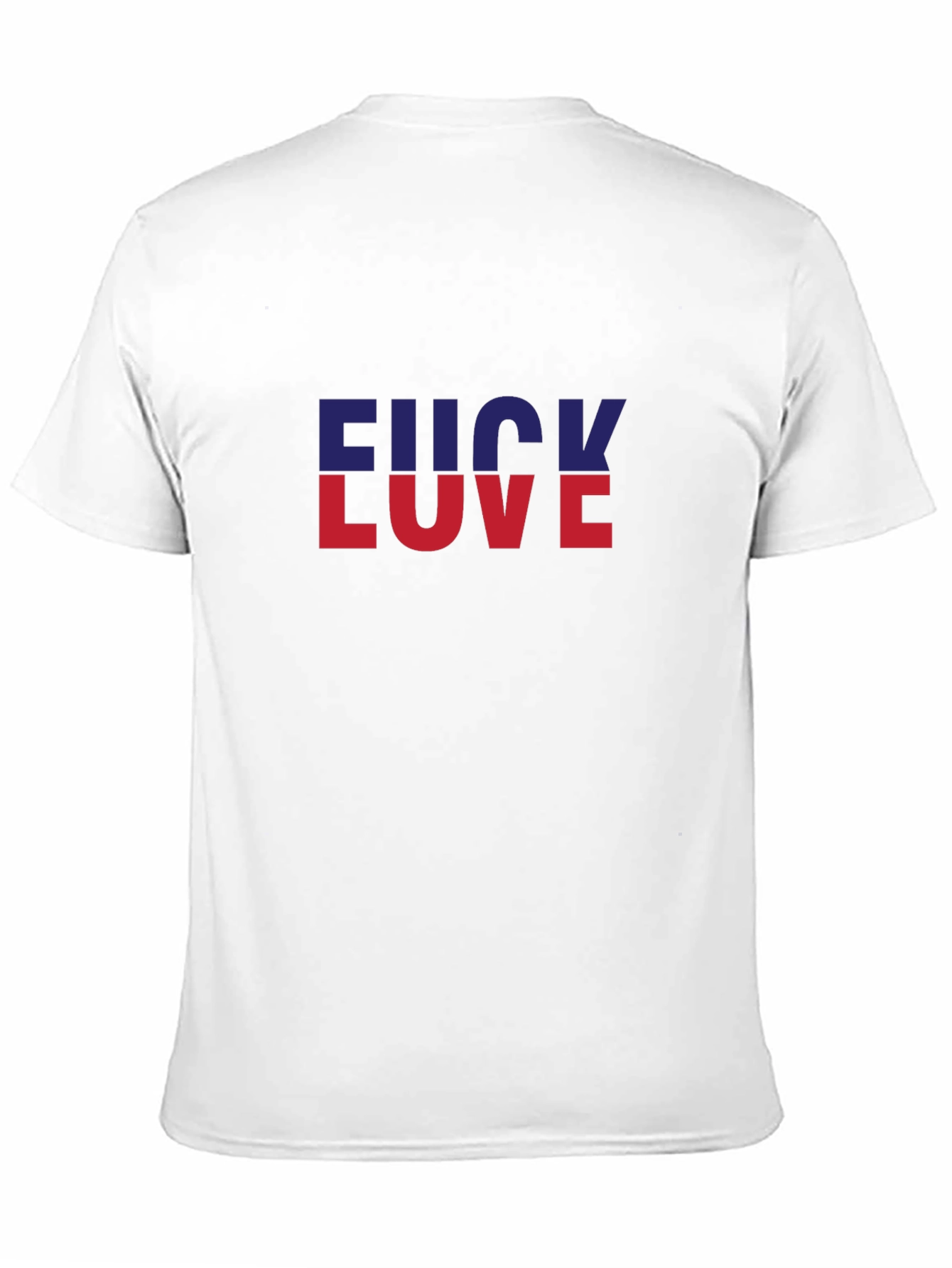 Edgy Graphic Tee - F*ck Love Statement