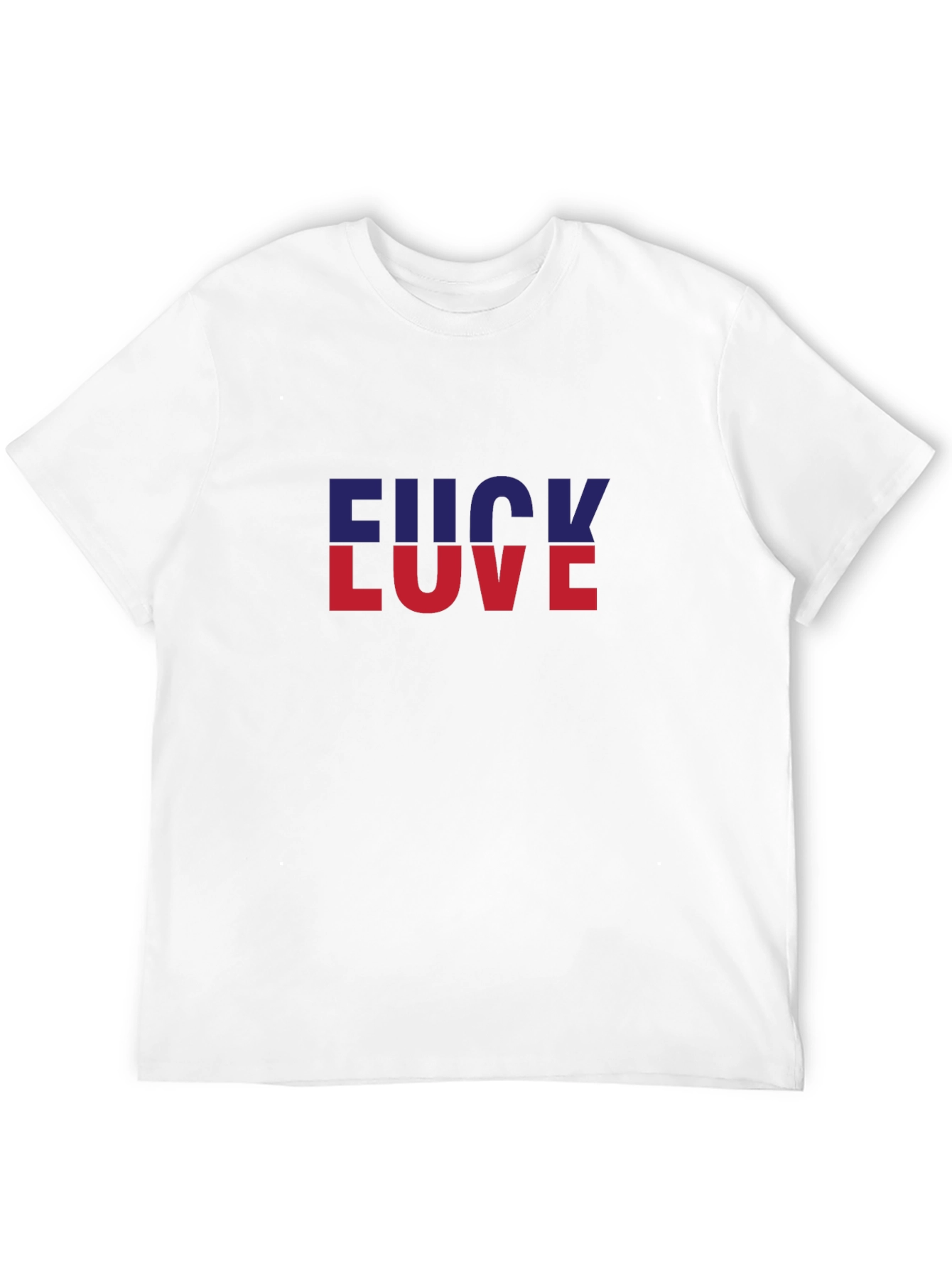 Edgy Graphic Tee - F*ck Love Statement
