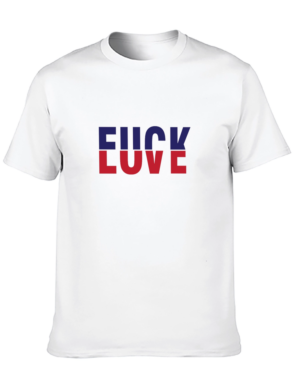 Edgy Graphic Tee - F*ck Love Statement