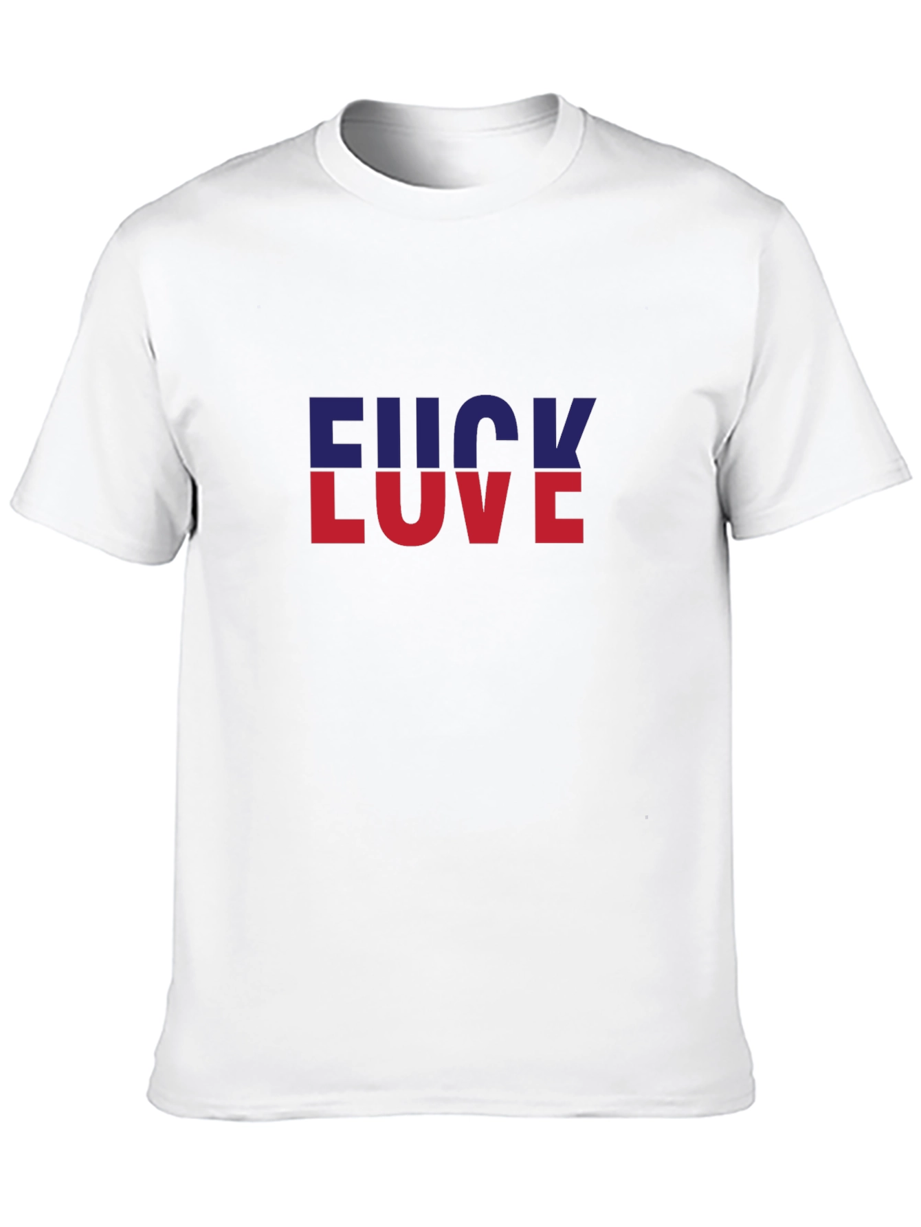 Edgy Graphic Tee - F*ck Love Statement