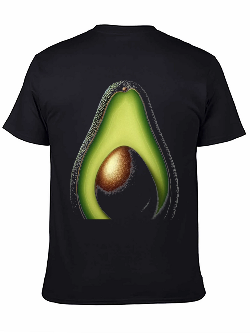 Avocado Slice Graphic T-Shirt