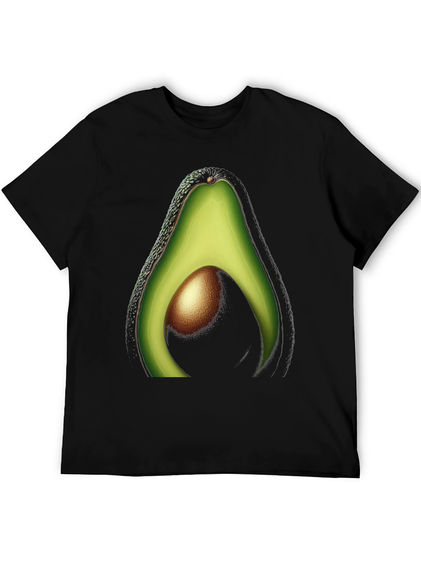 Avocado Slice Graphic T-Shirt