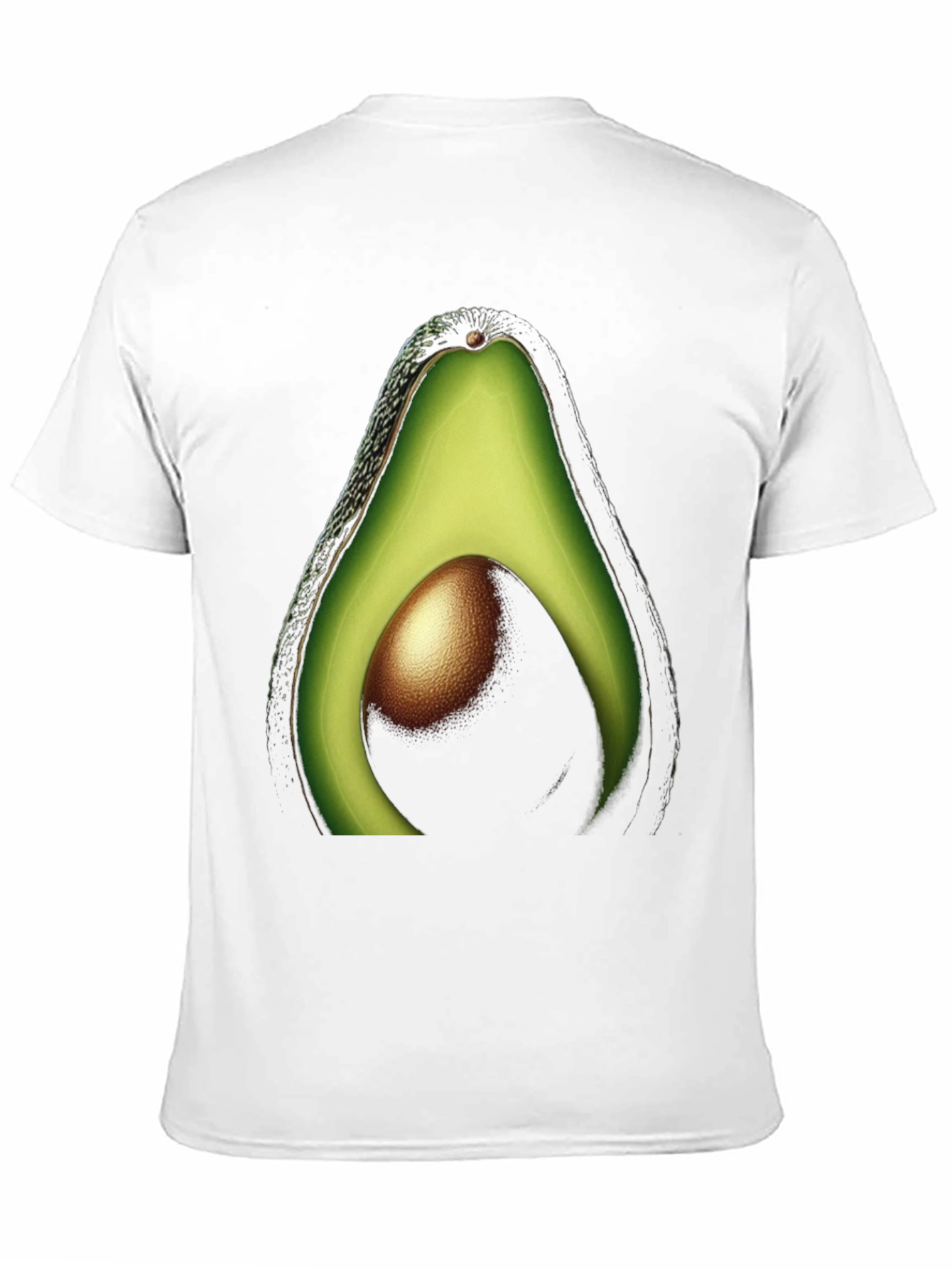 Avocado Slice Graphic T-Shirt