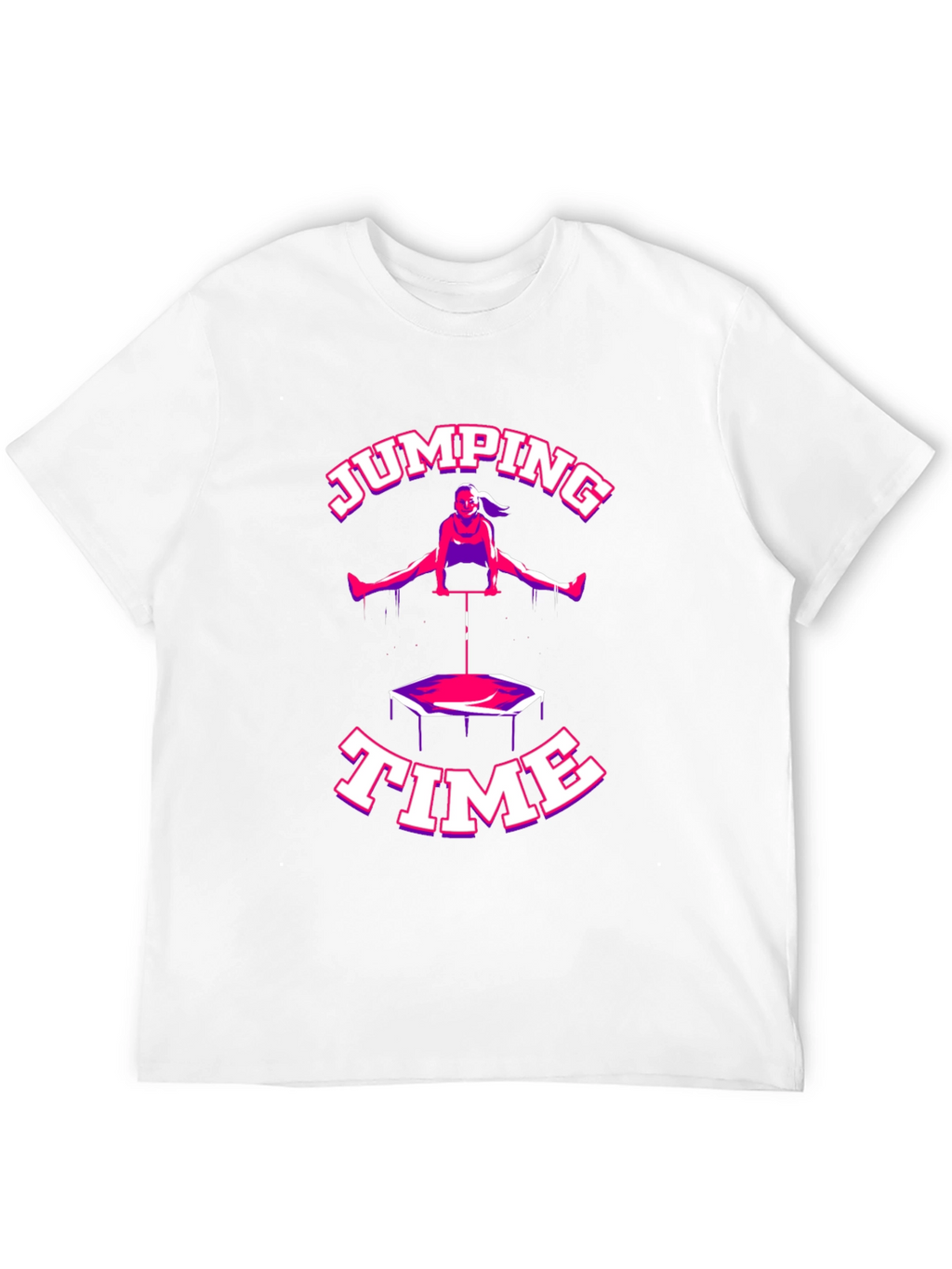 Jumping Time Black T-Shirt