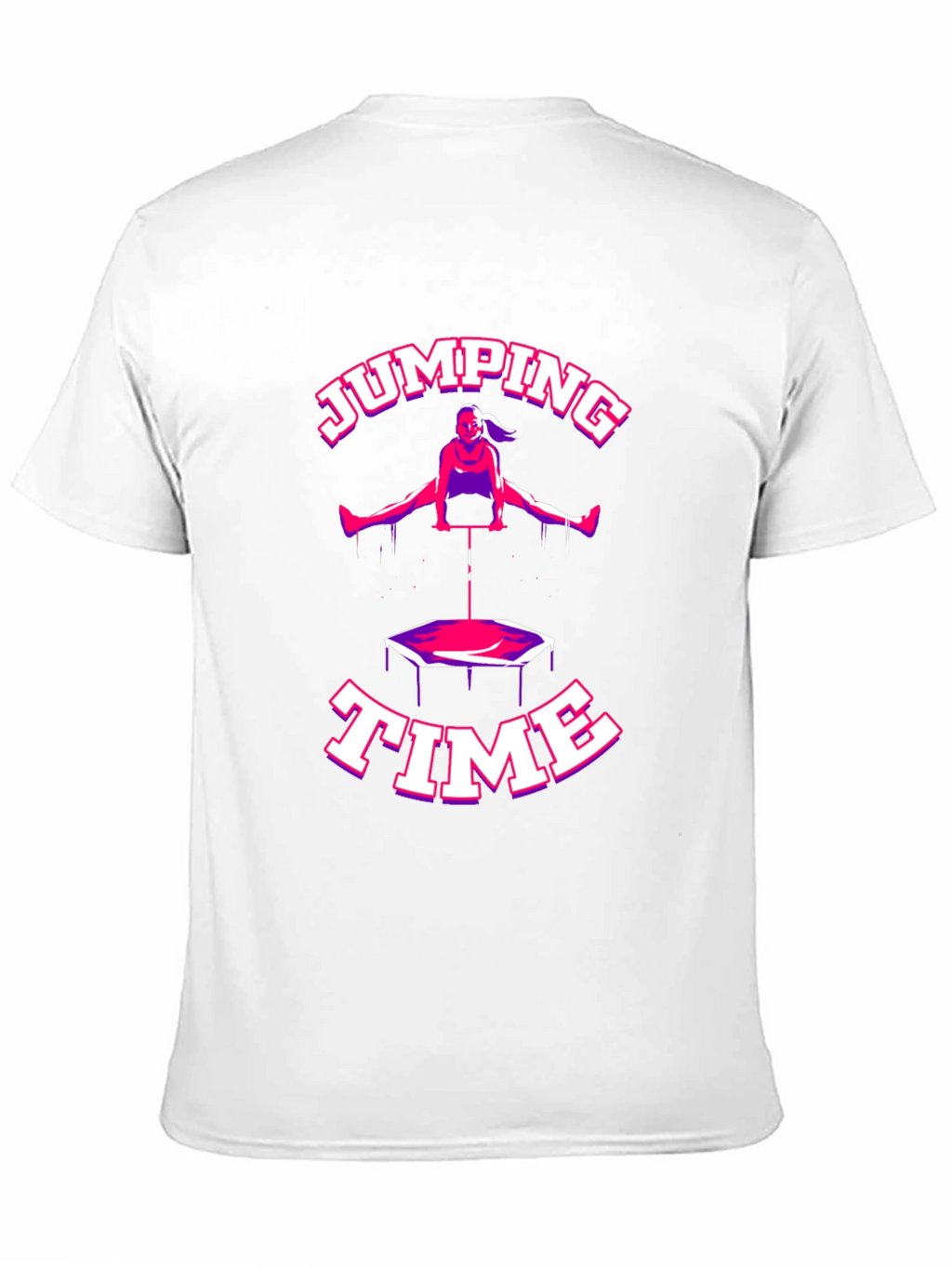 Jumping Time Black T-Shirt
