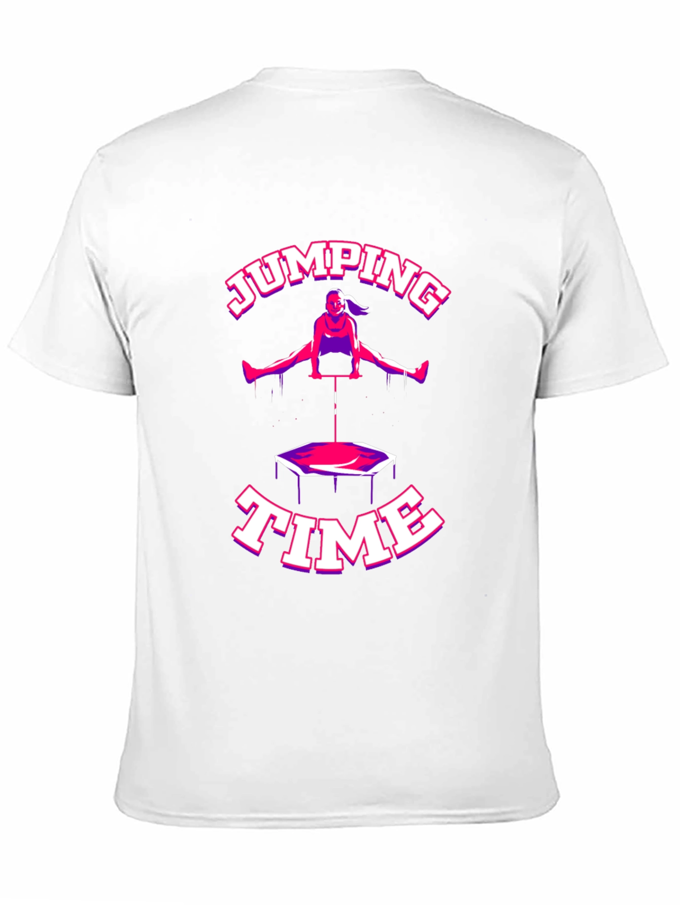 Jumping Time Black T-Shirt