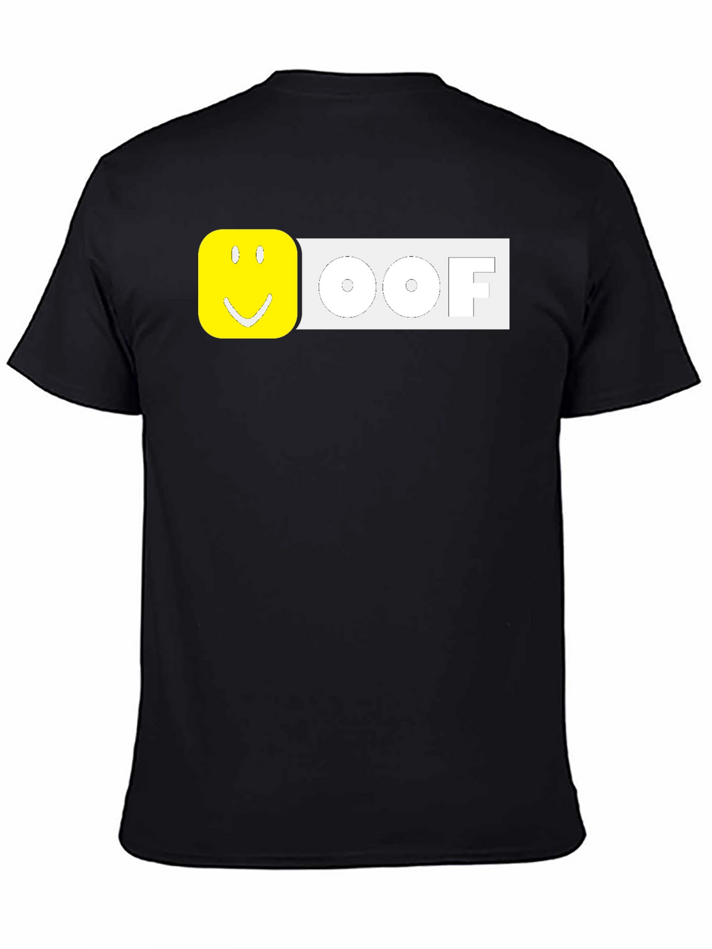 Roblox OOF Funny Graphic T-Shirt - Black